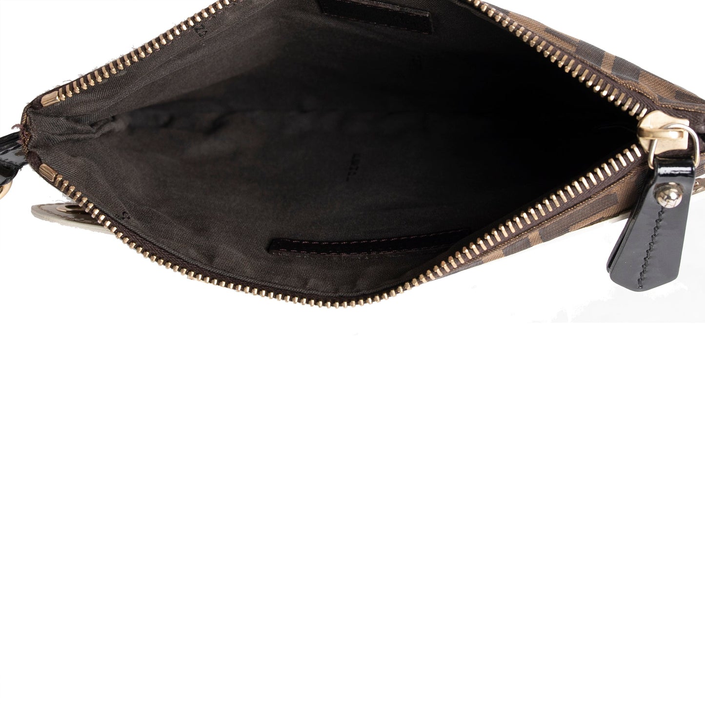 Fendi FF Zucca Canvas Wristlet