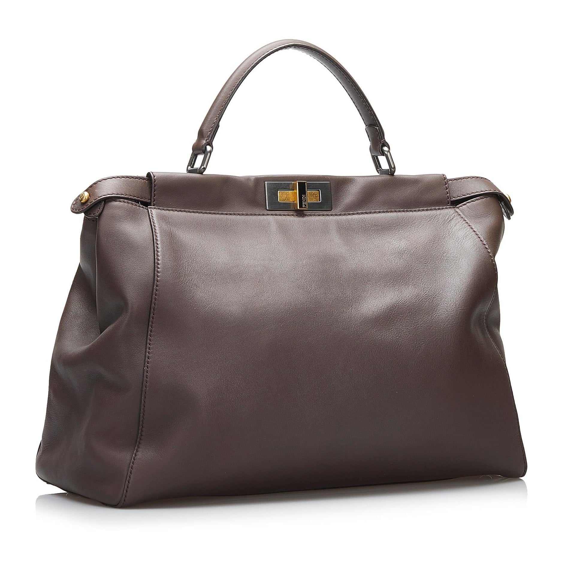 Fendi Large Peekaboo Satchel