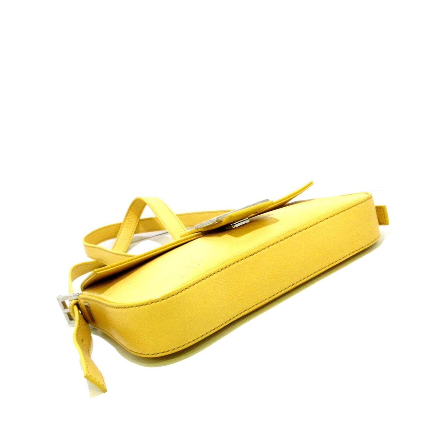 Fendi Leather Baguette with Interchangeable Strap