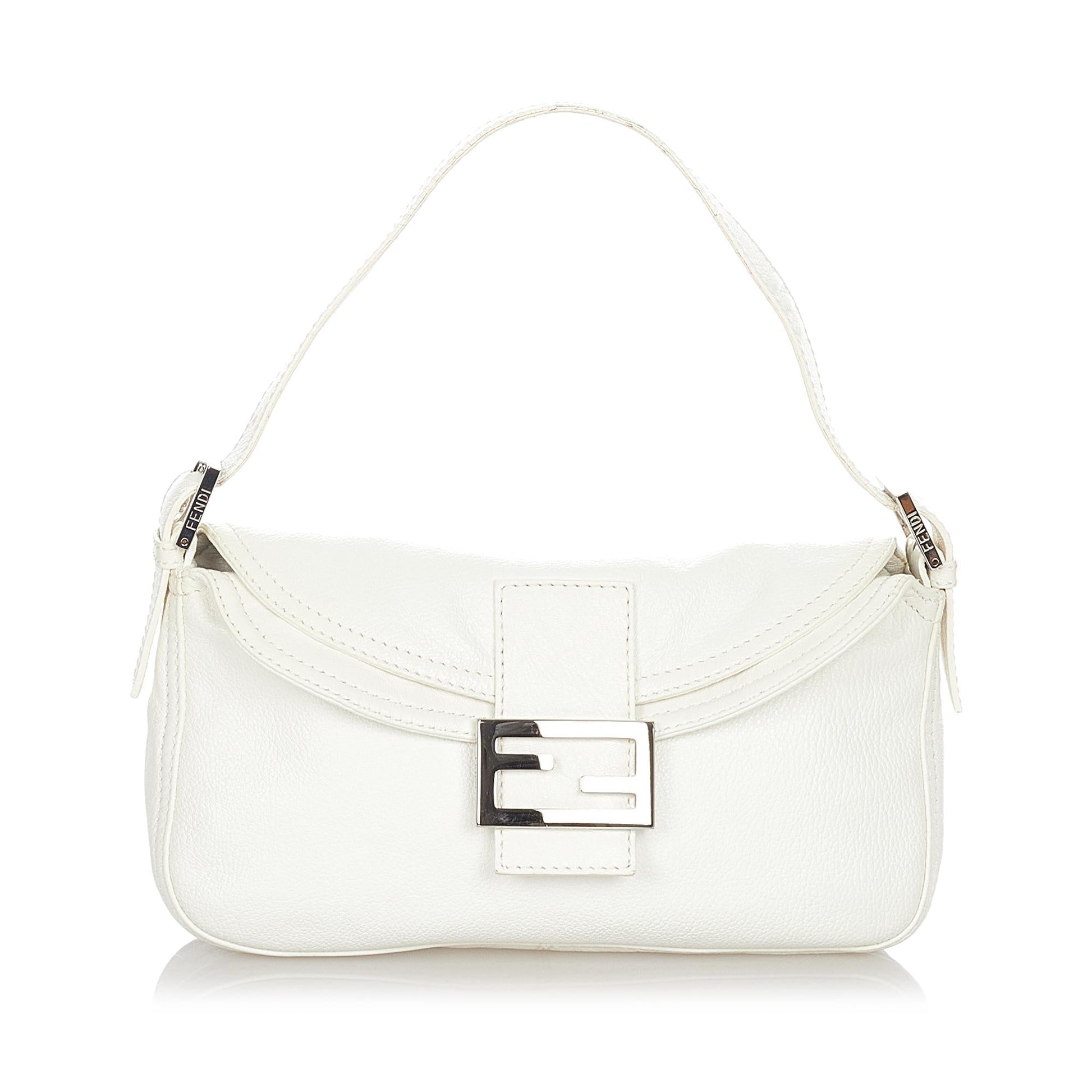 Fendi Leather Baguette