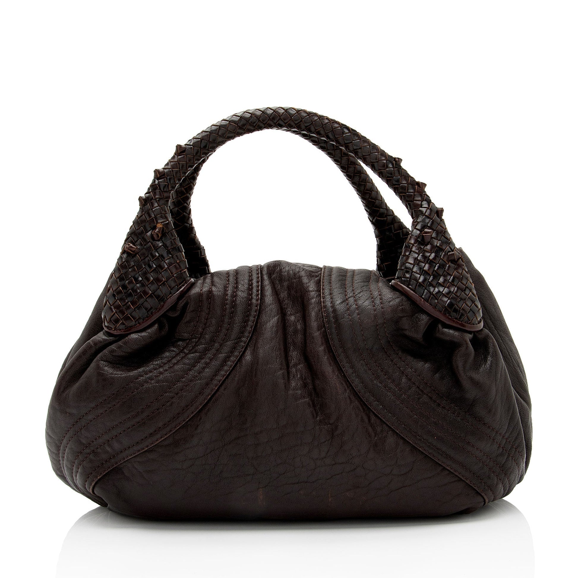 Fendi Leather Spy Baby Satchel