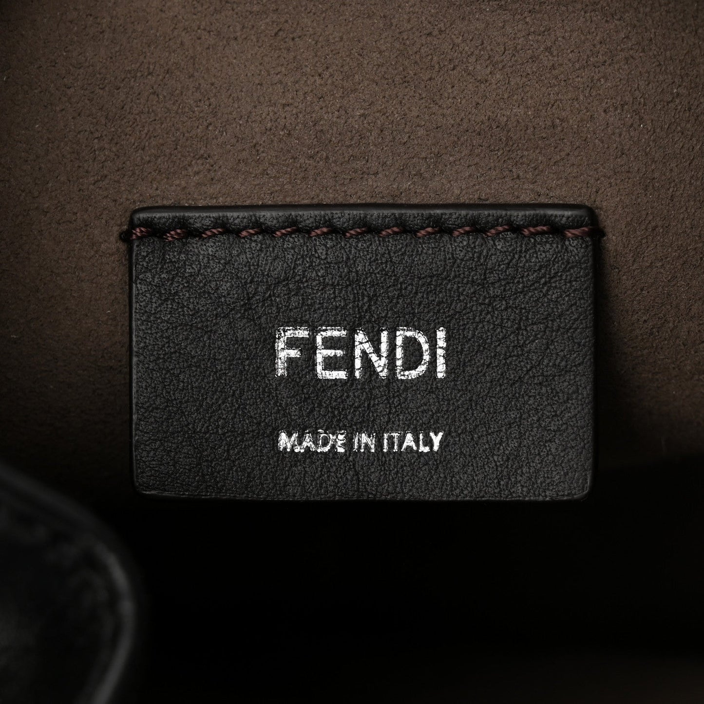 FENDI LIBERTY PEARL CALFSKIN MINI MON TR SOR BUCKET BAG