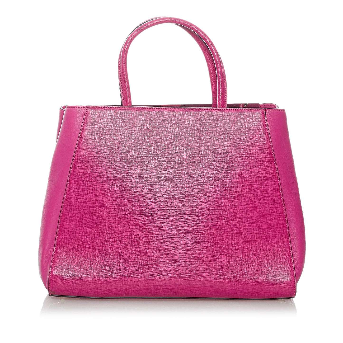 Fendi Medium 2Jours Leather Satchel