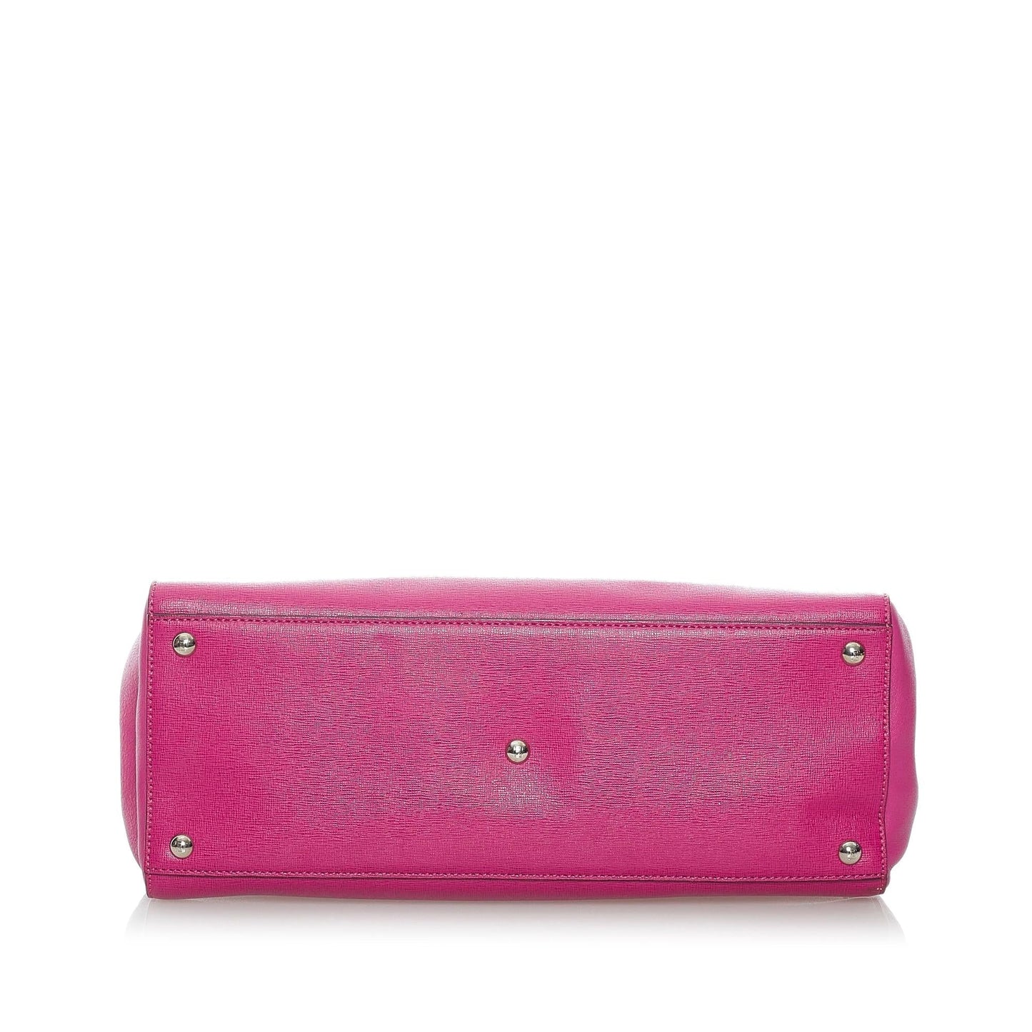 Fendi Medium 2Jours Leather Satchel
