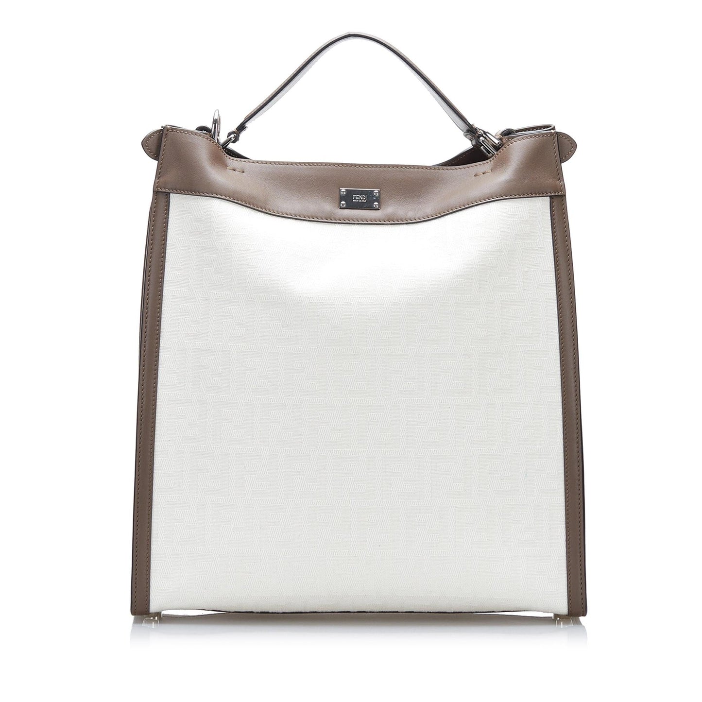 Fendi Medium Zucca Peekaboo X-Lite Satchel