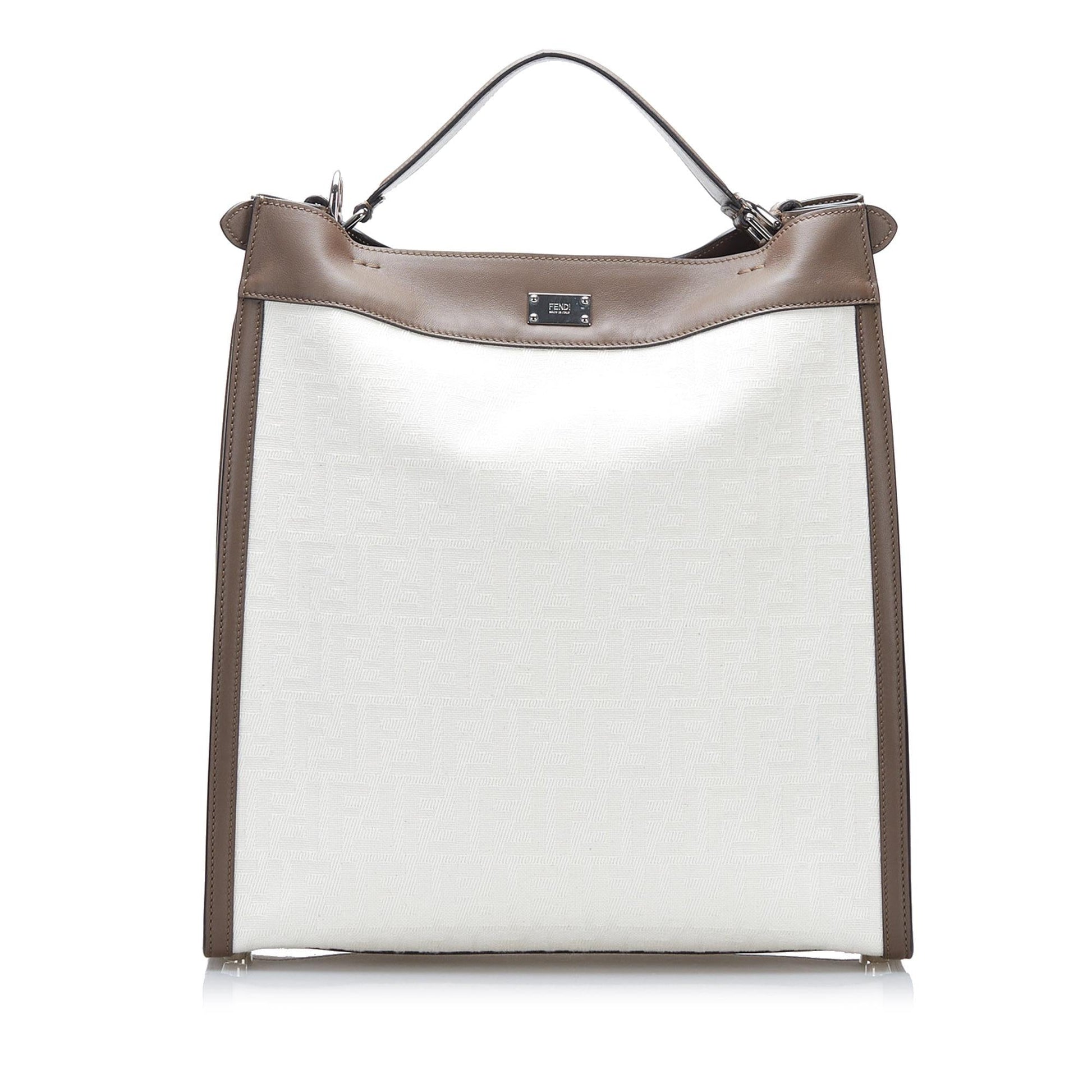Fendi Medium Zucca Peekaboo X-Lite Satchel