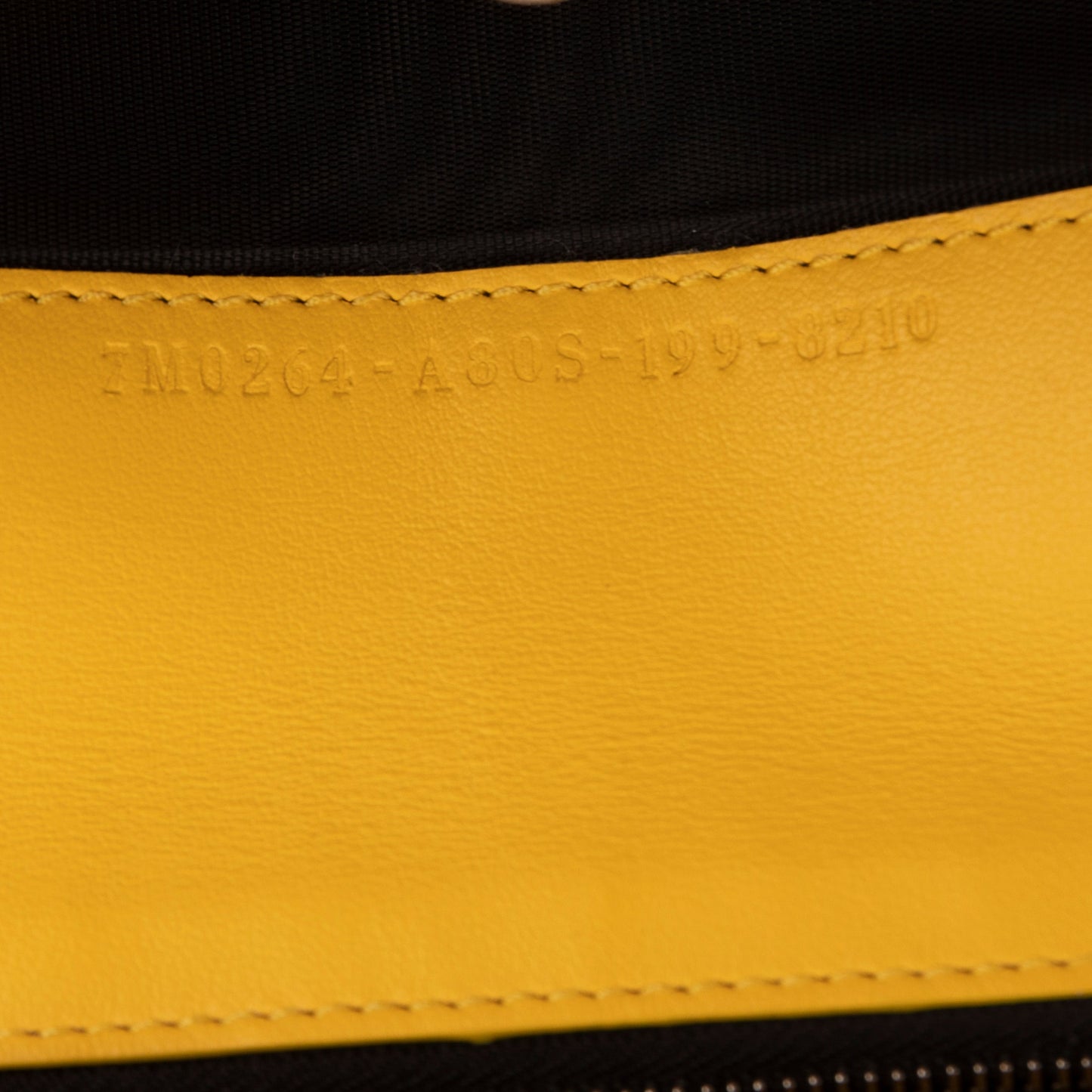 Fendi Monster Motif Leather Continental Wallet