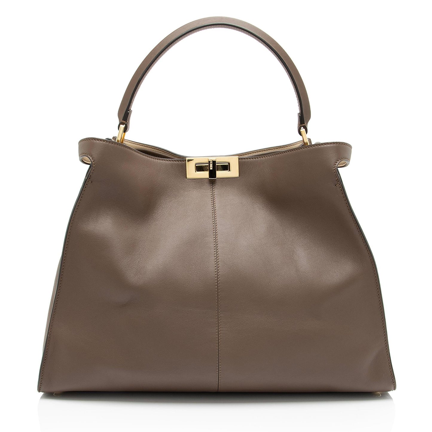 Fendi Nappa Leather Peekaboo X Lite Large Satchel