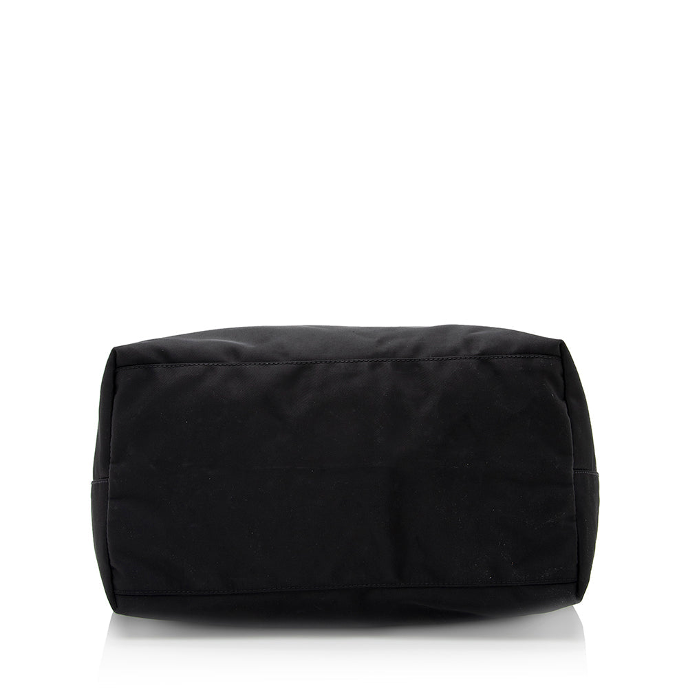 Fendi Nylon Logo Small Tote