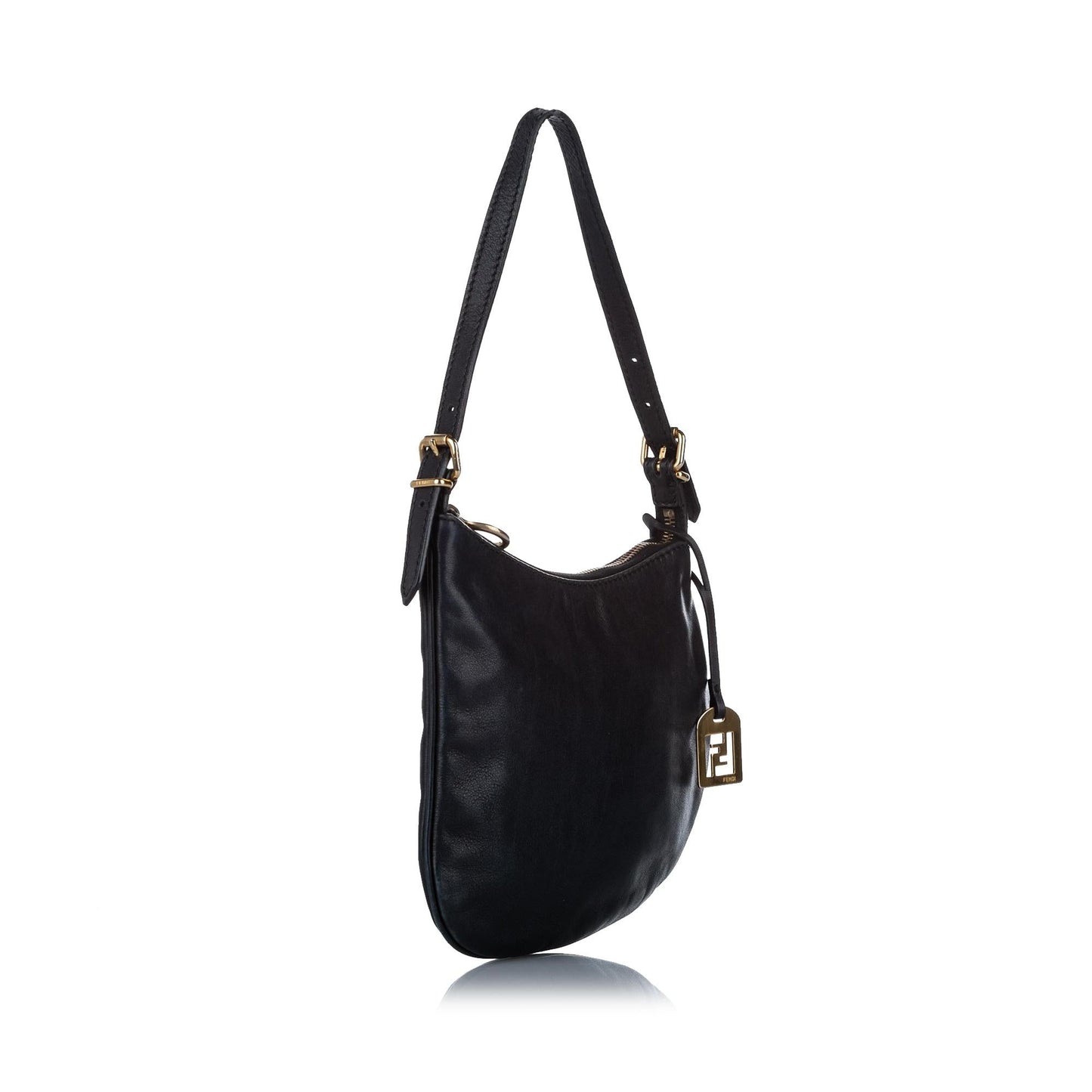 Fendi Oyster Leather Shoulder Bag