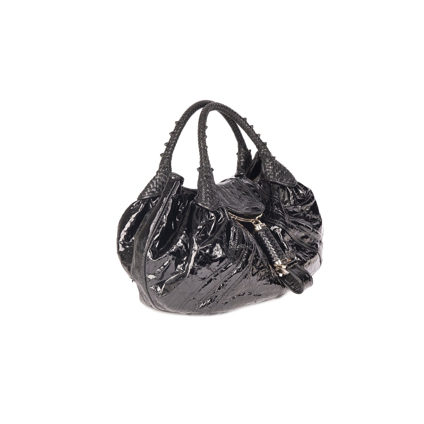 Fendi Patent Leather Spy Hobo