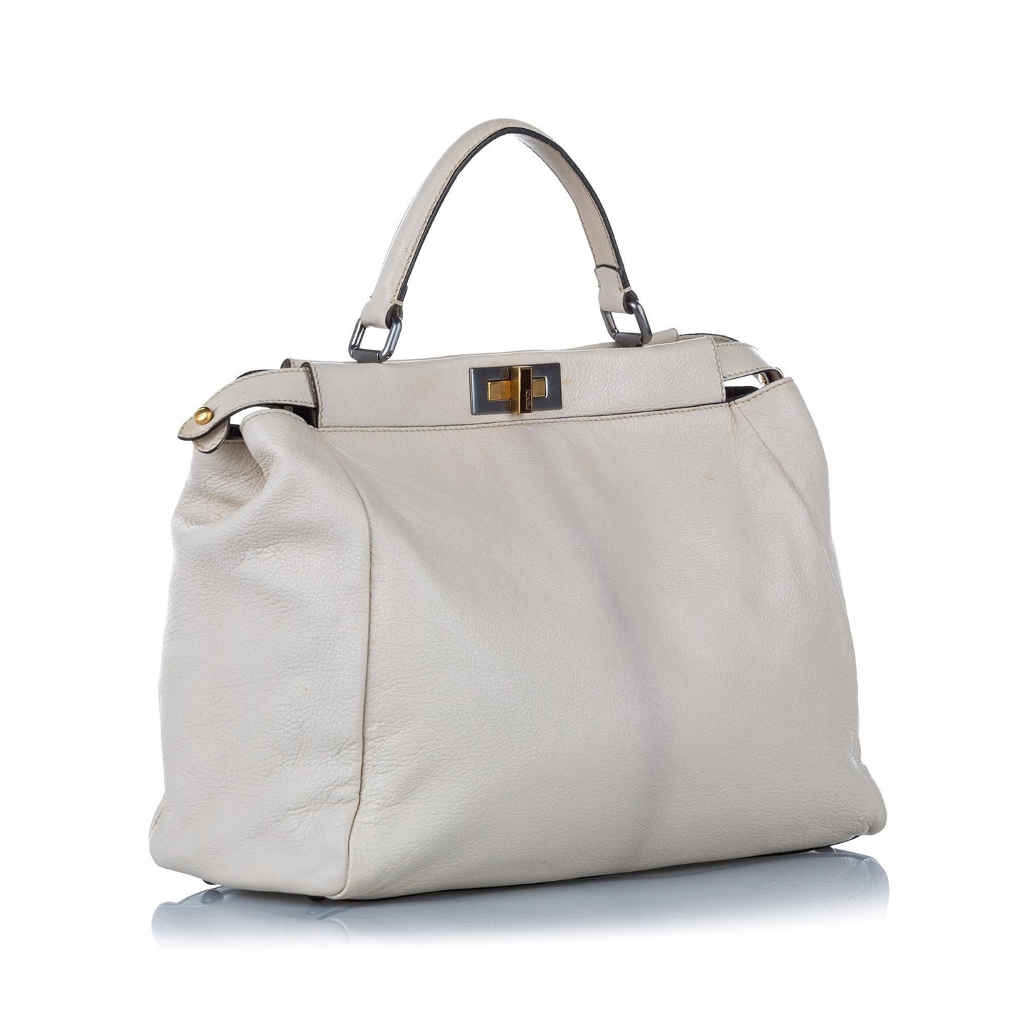 Fendi Peekaboo Leather Satchel