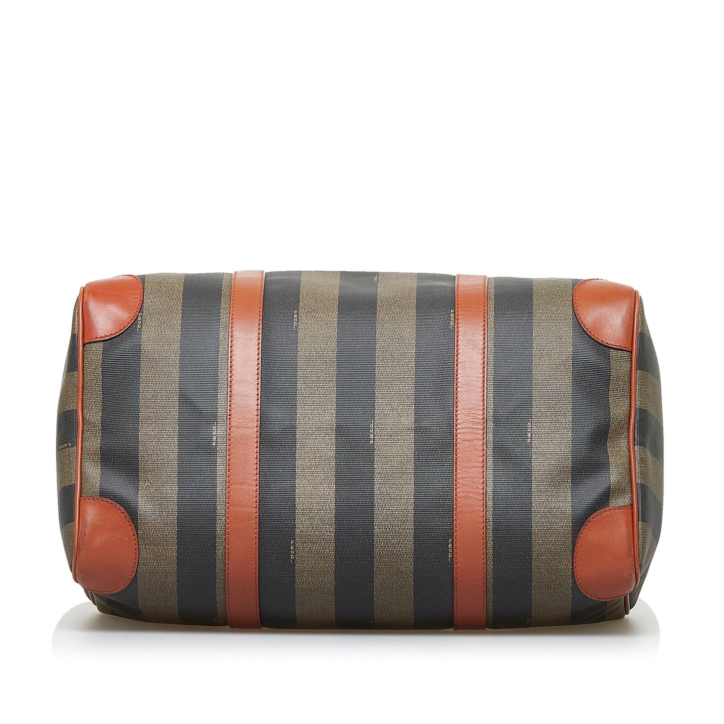 Fendi Pequin Boston Bag