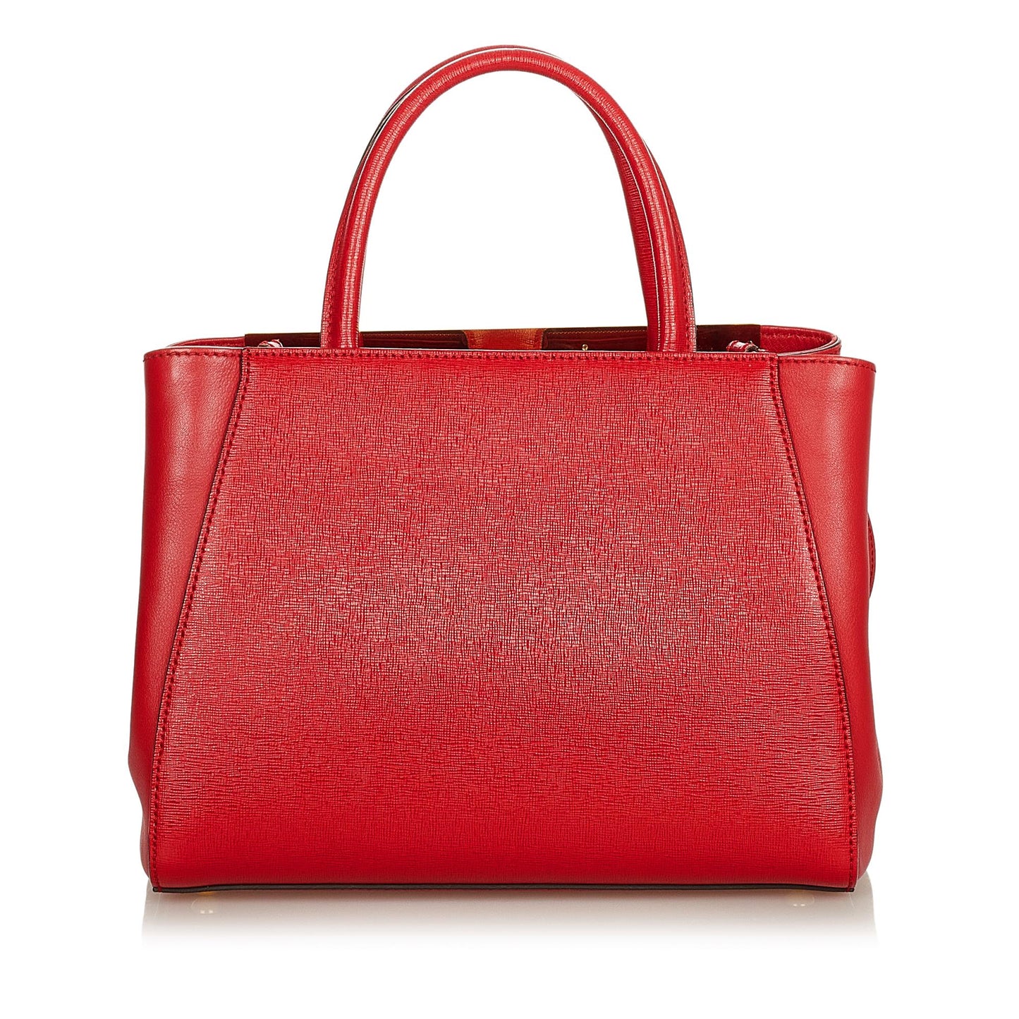 Fendi Petit 2Jours Leather Satchel