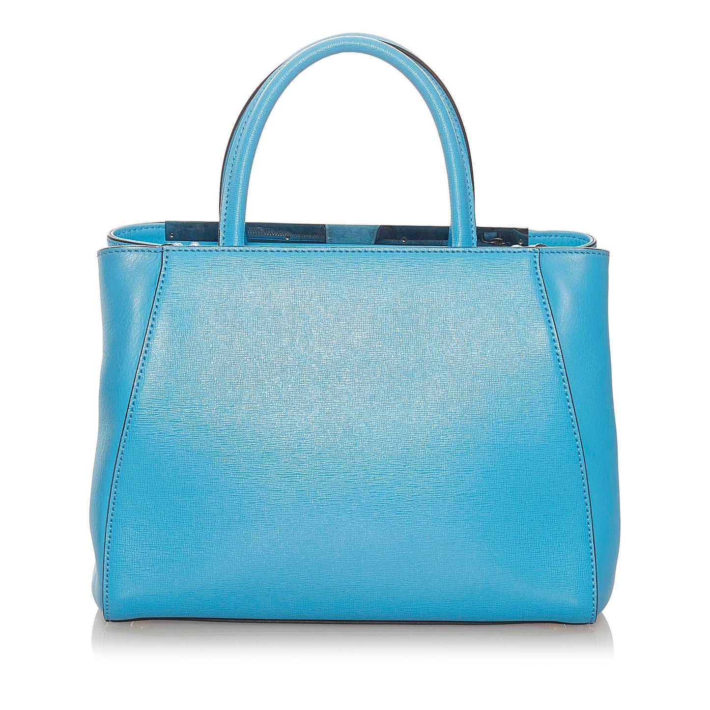 Fendi Petit 2Jours Leather Satchel