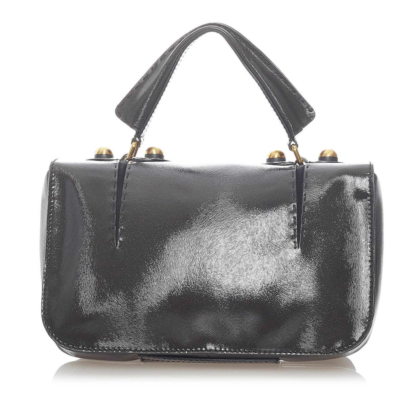 Fendi Secret Leather Satchel