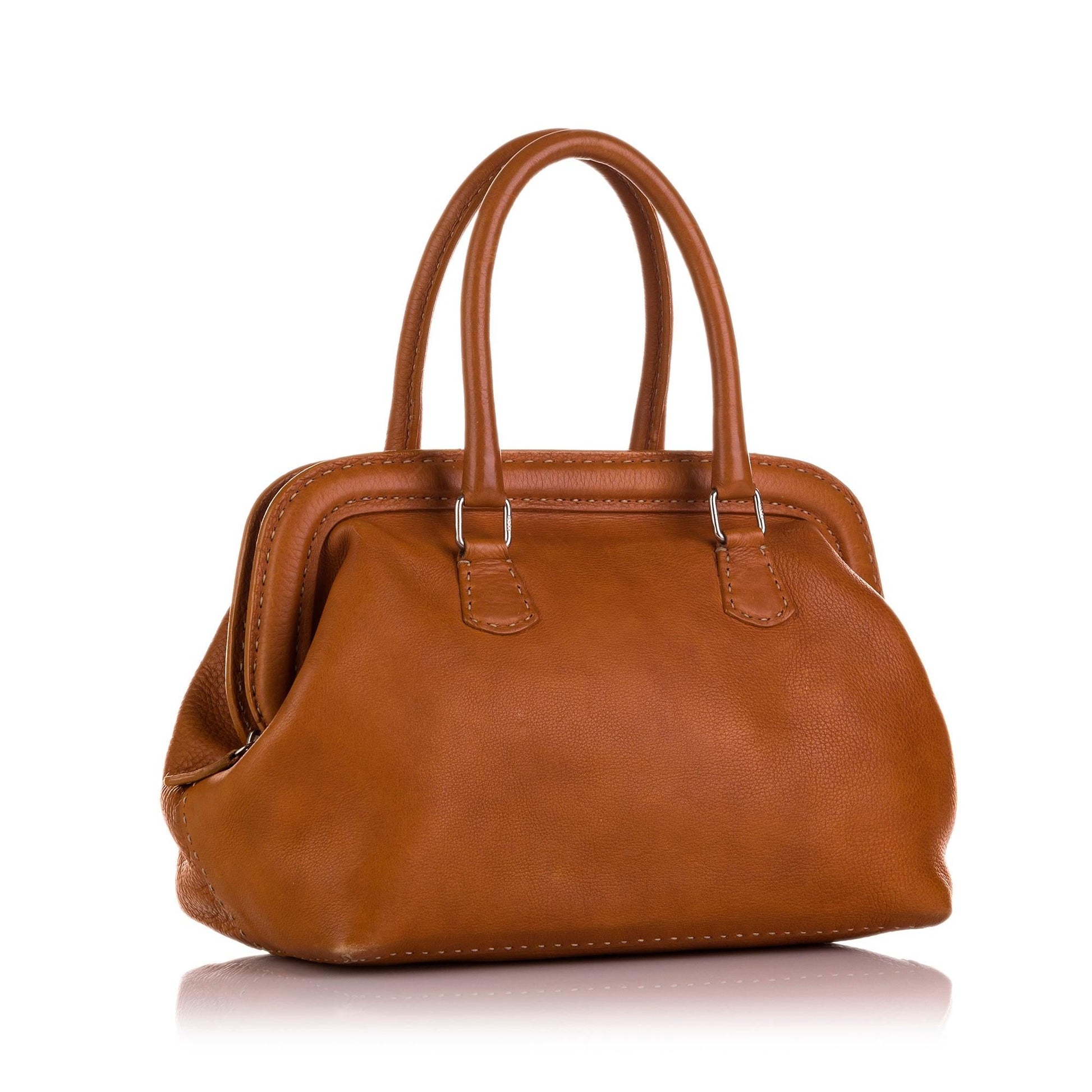 Fendi Selleria Adele Frame Handbag