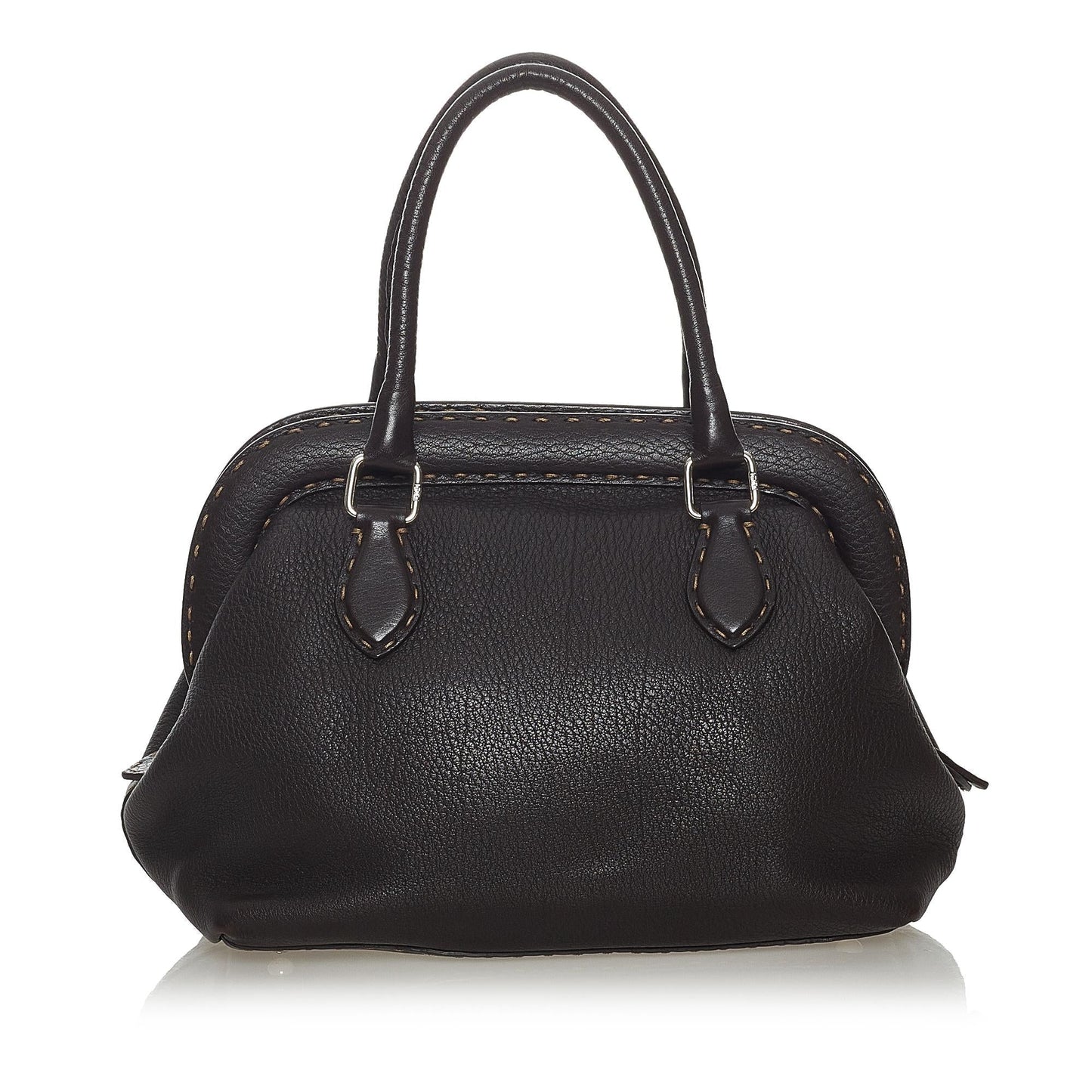 Fendi Selleria Leather Handbag