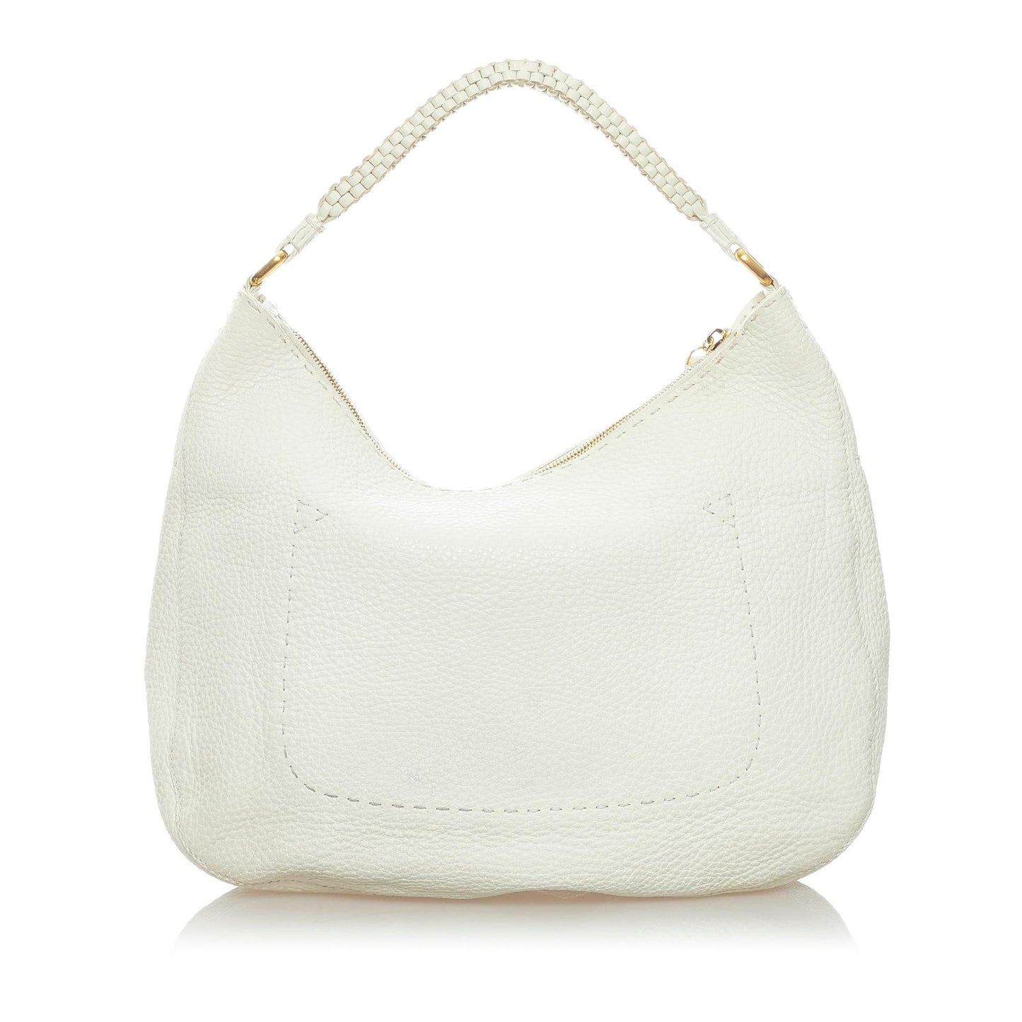 Fendi Selleria Leather Hobo Bag