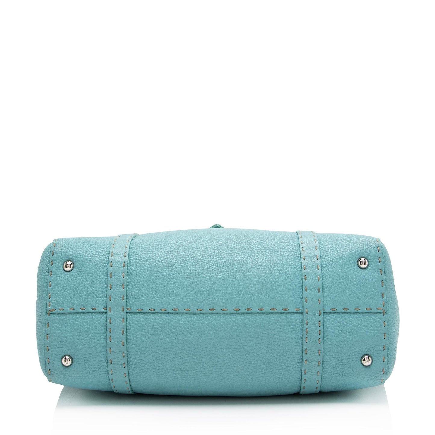 Fendi Selleria Leather Linda Large Satchel