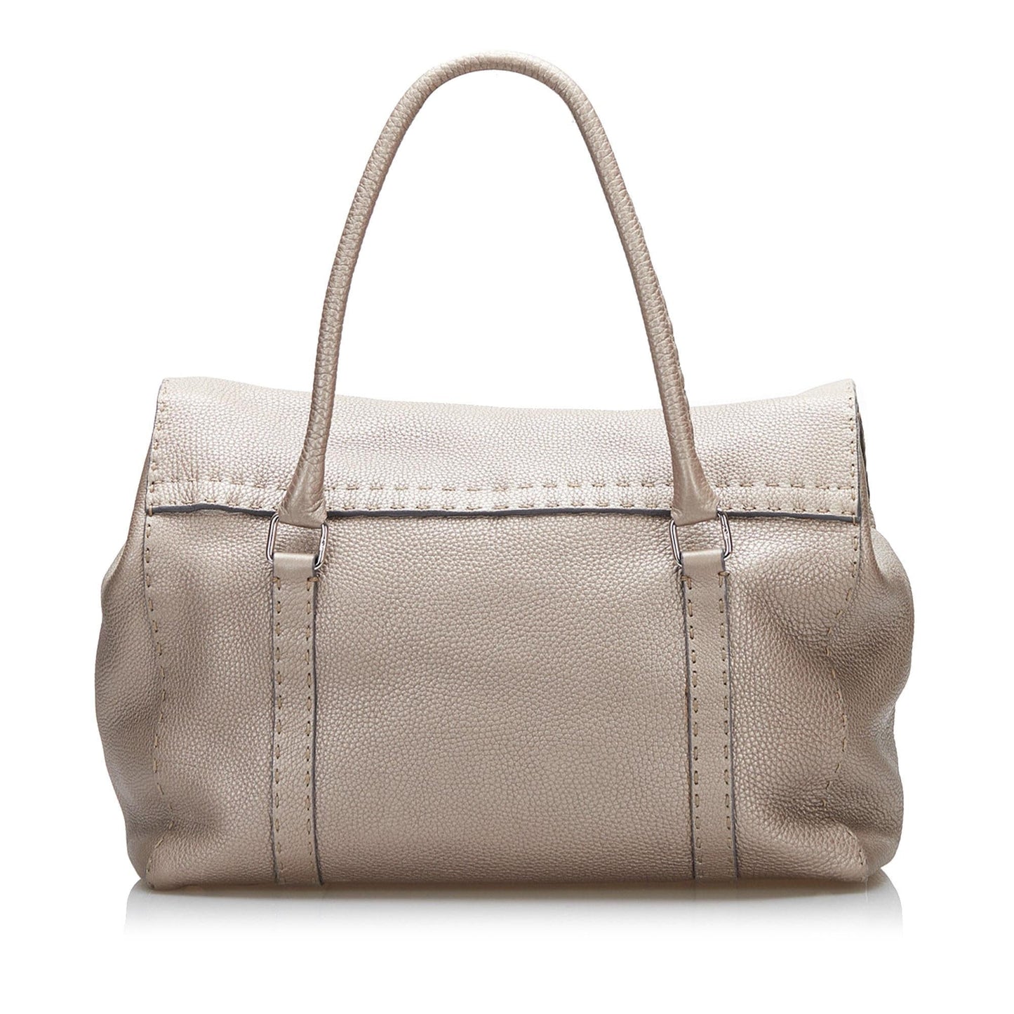 Fendi Selleria Linda Leather Handbag