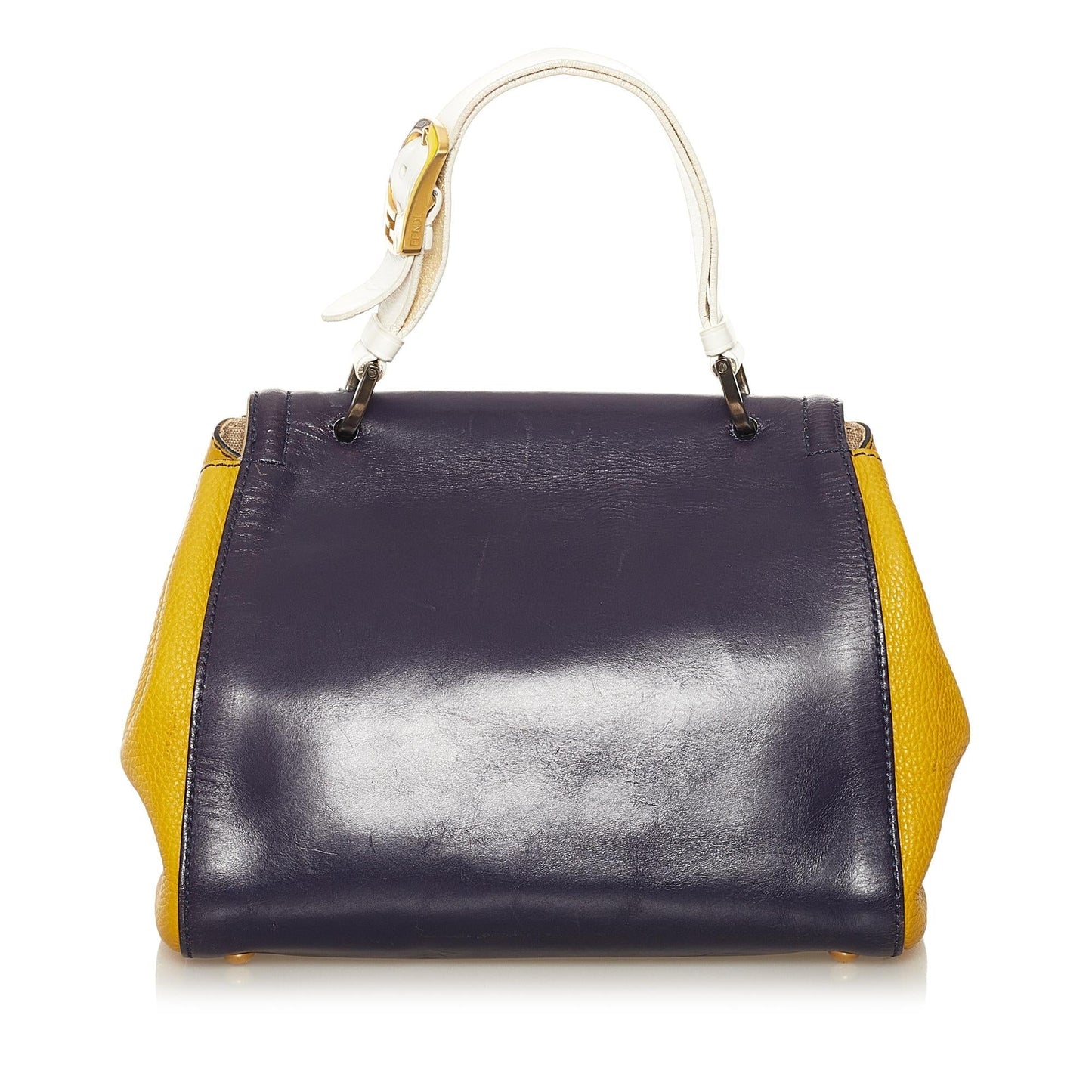 Fendi Silvana Leather Satchel
