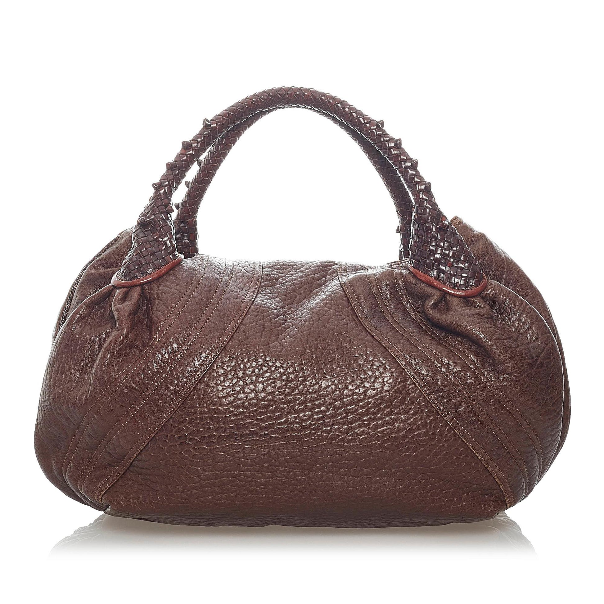 Fendi Spy Leather Handbag
