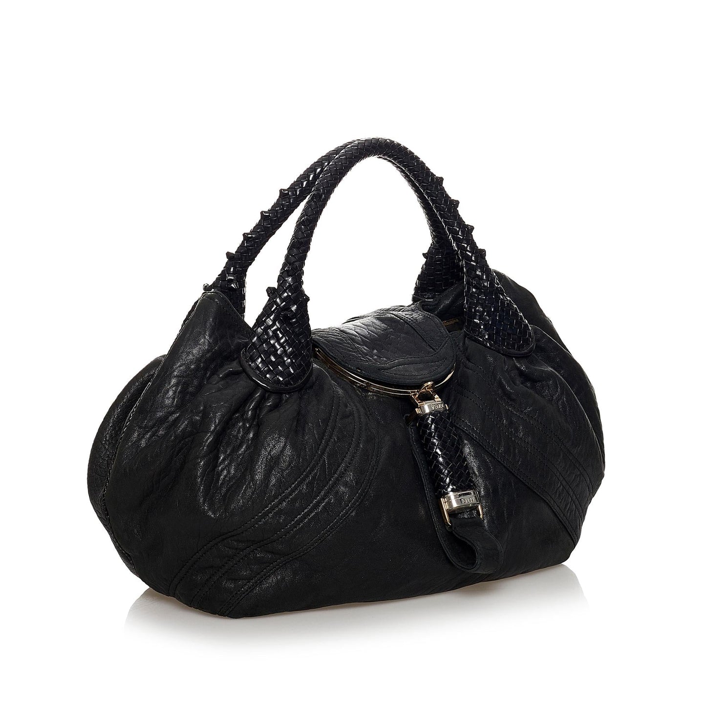 Fendi Spy Leather Handbag