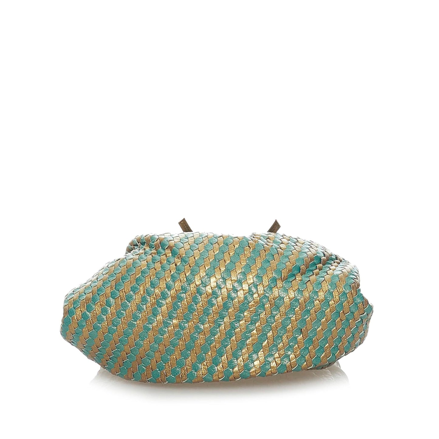 Fendi Woven Leather Bucket Bag