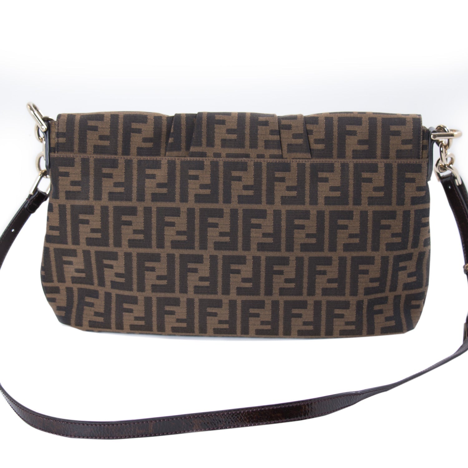 Fendi Zucca Canvas Cross Body Bag