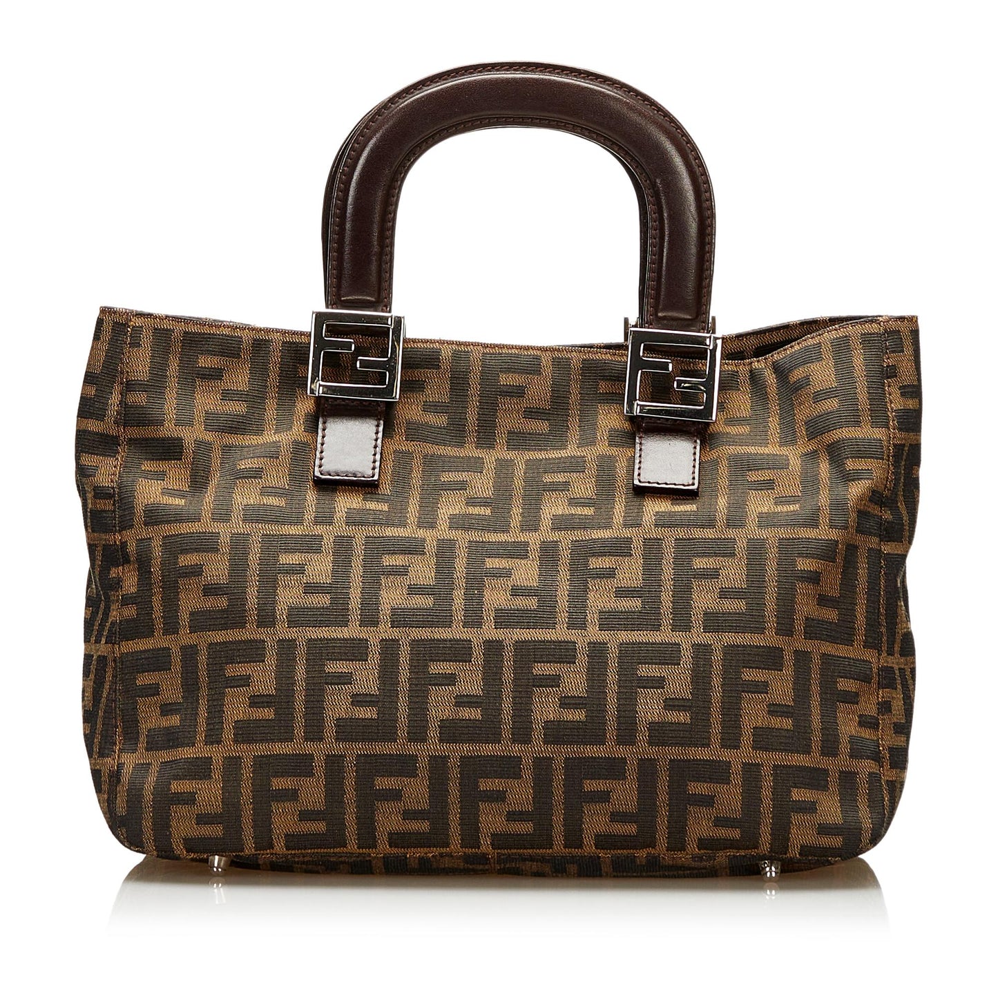 Fendi Zucca Canvas Handbag