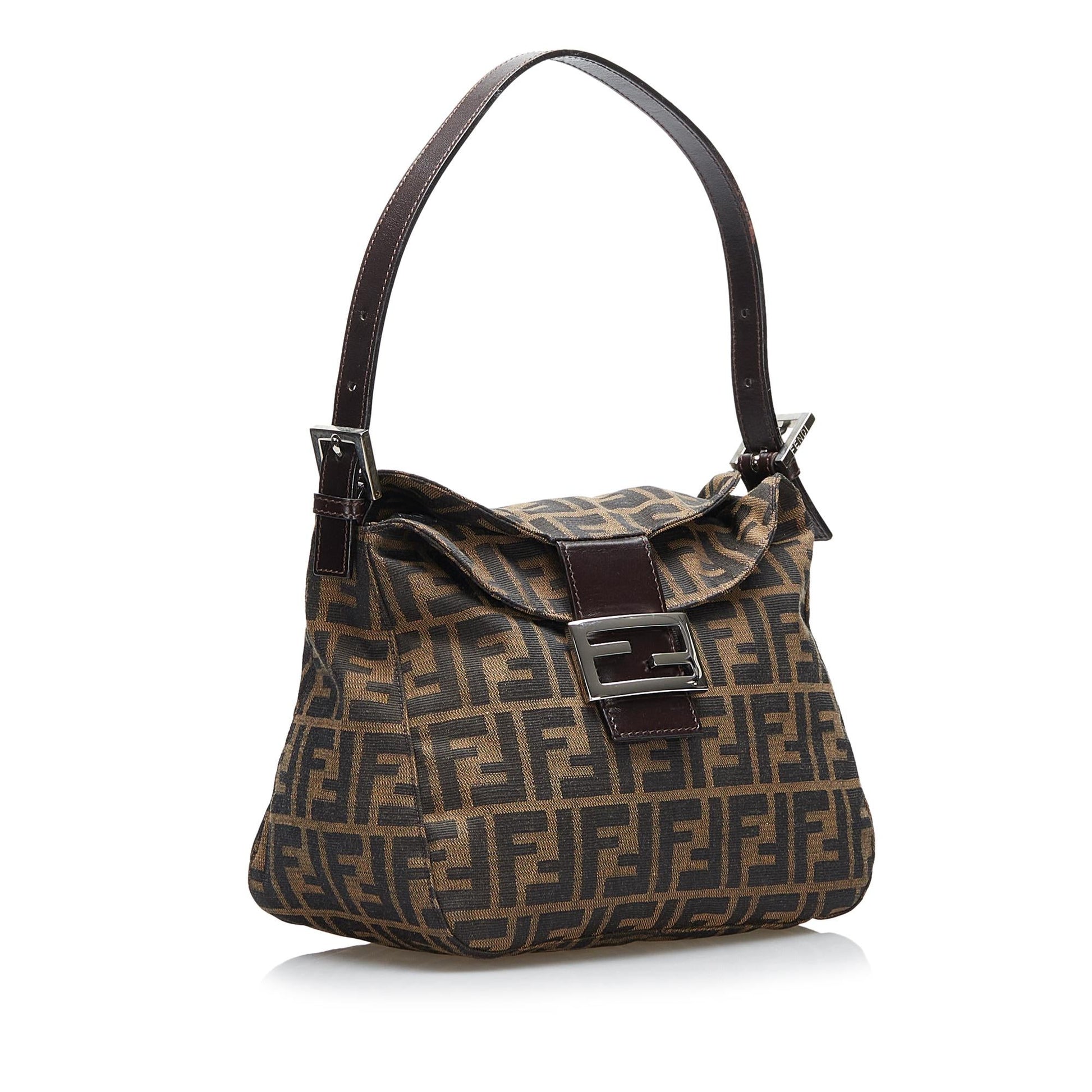 Fendi Zucca Canvas Handbag