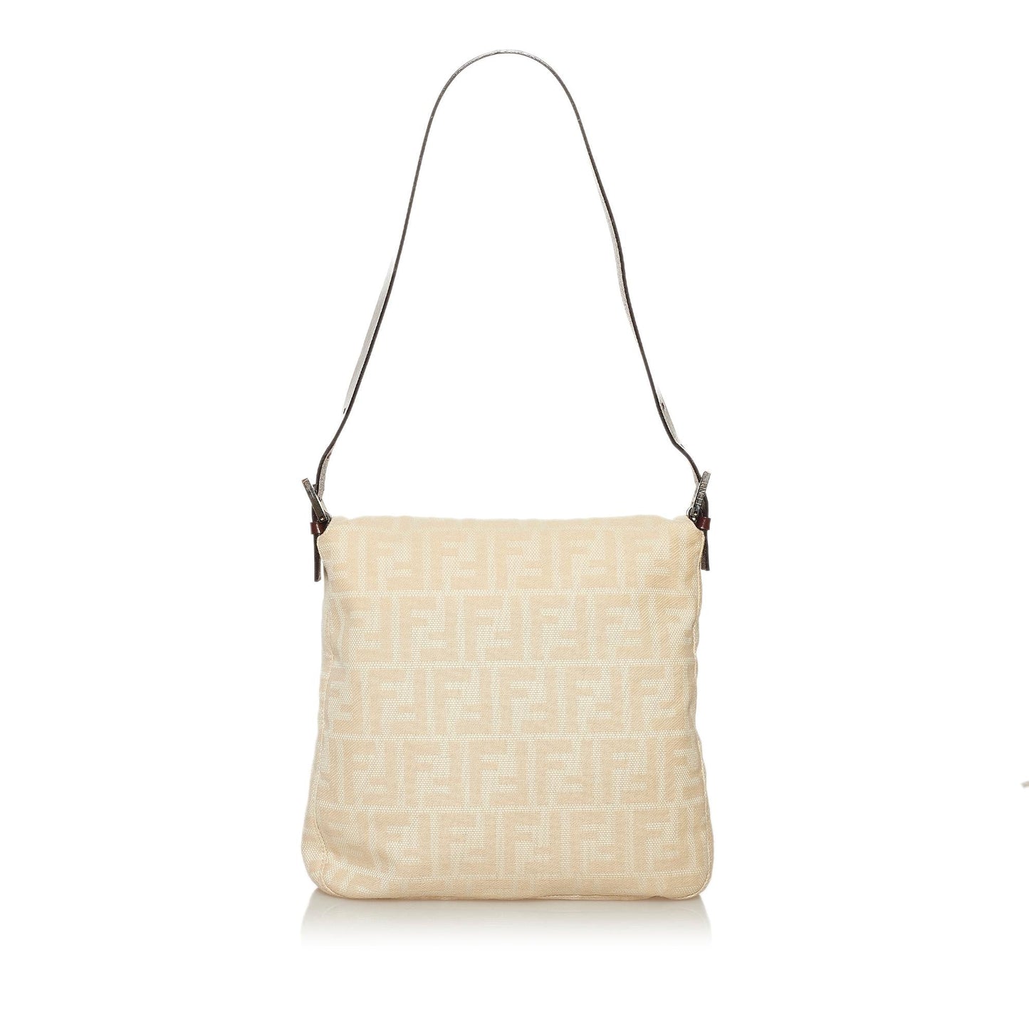 Fendi Zucca Canvas Shoulder Bag