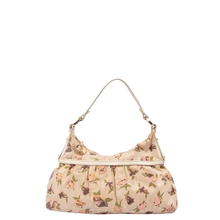 Fendi Zucca Chef Floral Print Bag