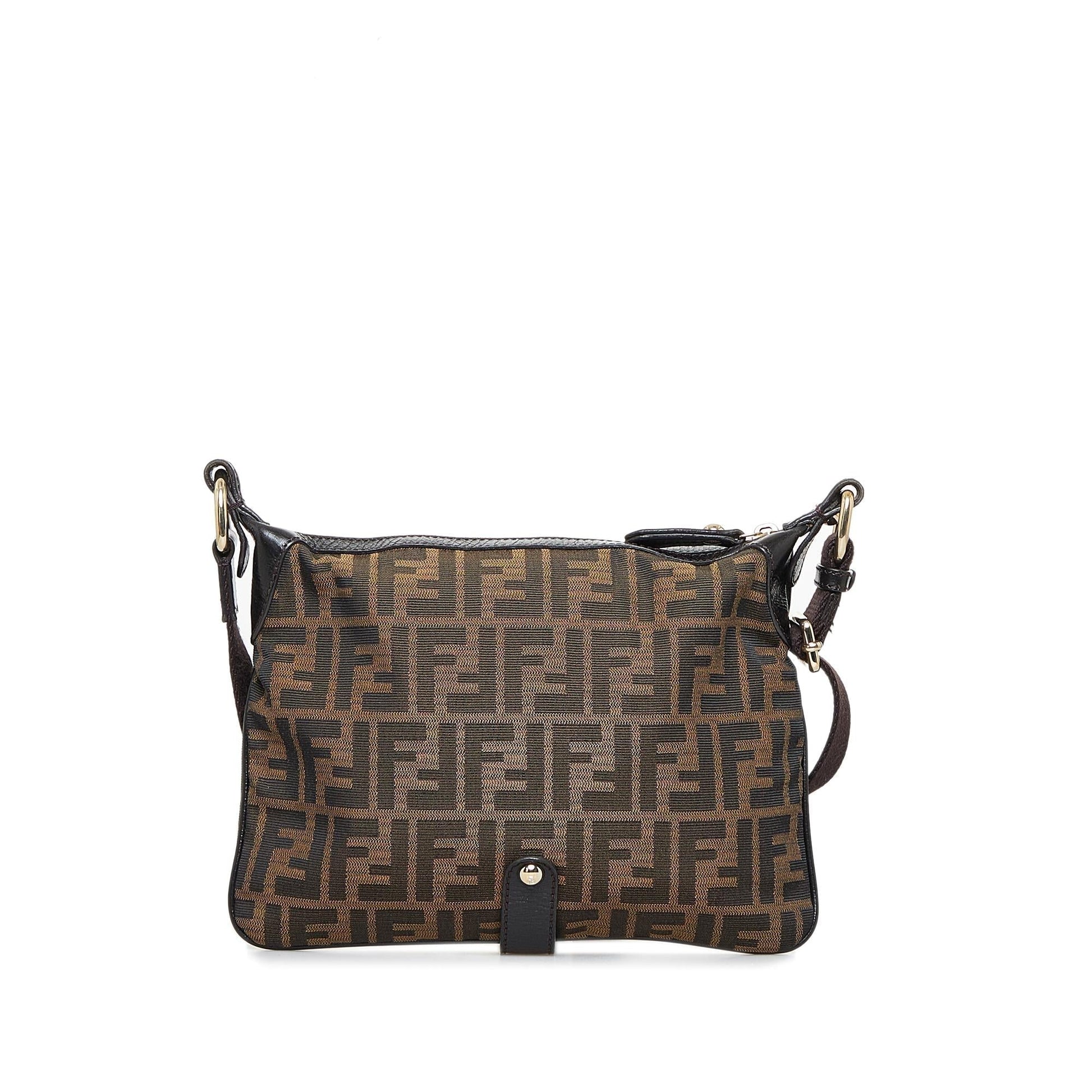 Fendi Zucca Chef Zip Crossbody Bag