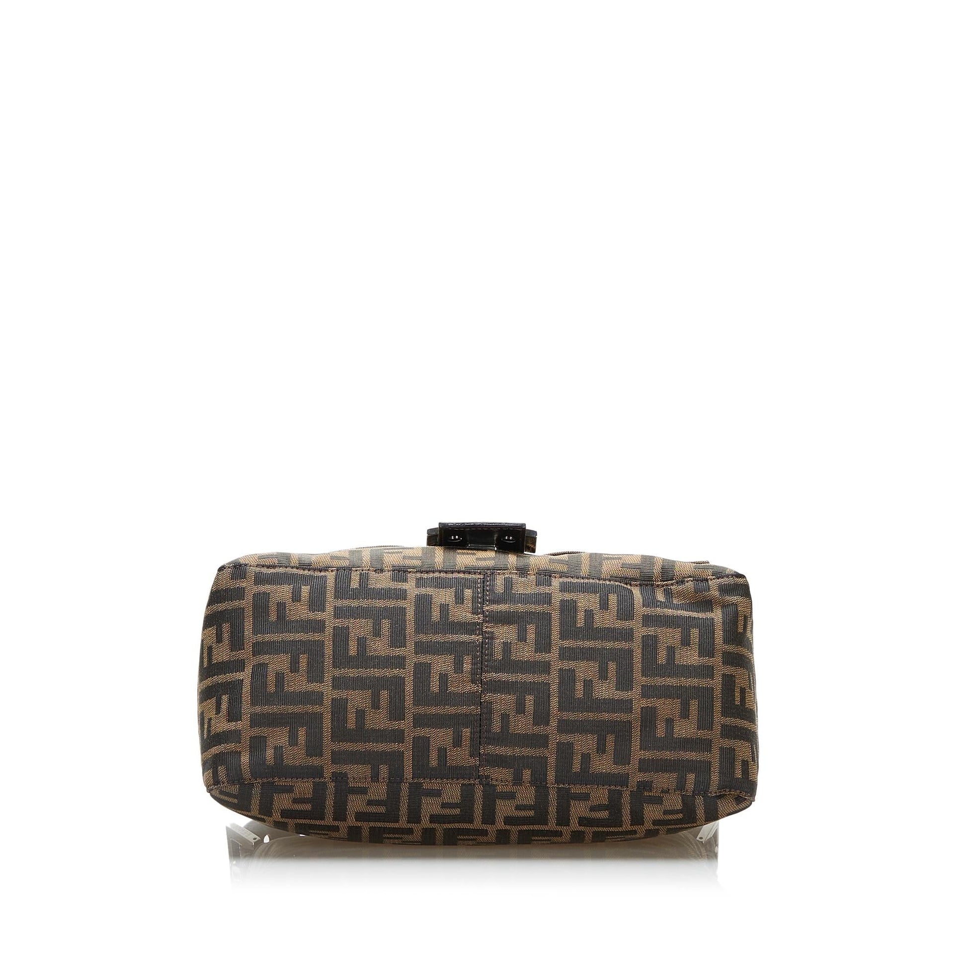 Fendi Zucca Mamma Shoulder Bag