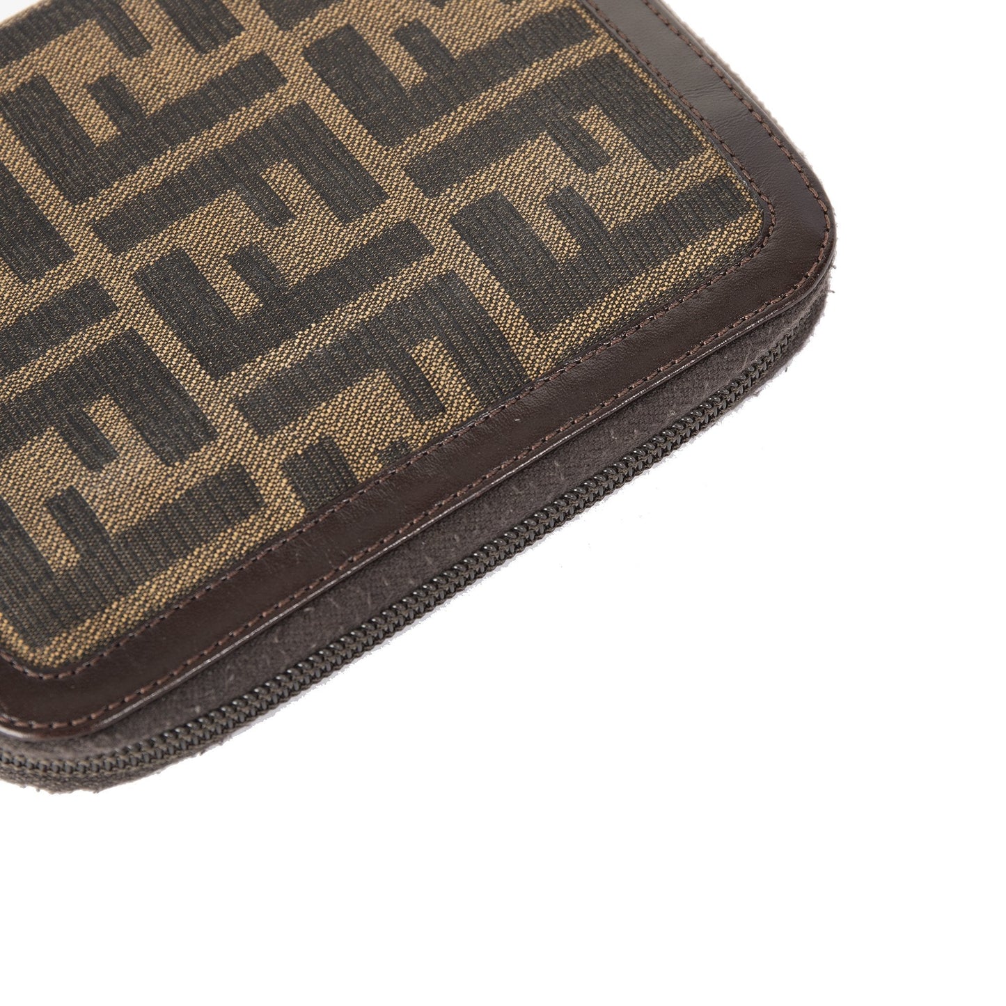 Fendi Zucca Zip Agenda