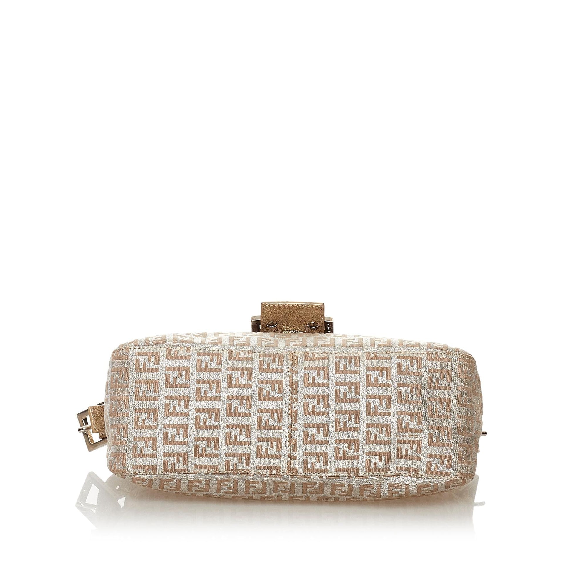 Fendi Zucchino Canvas Baguette