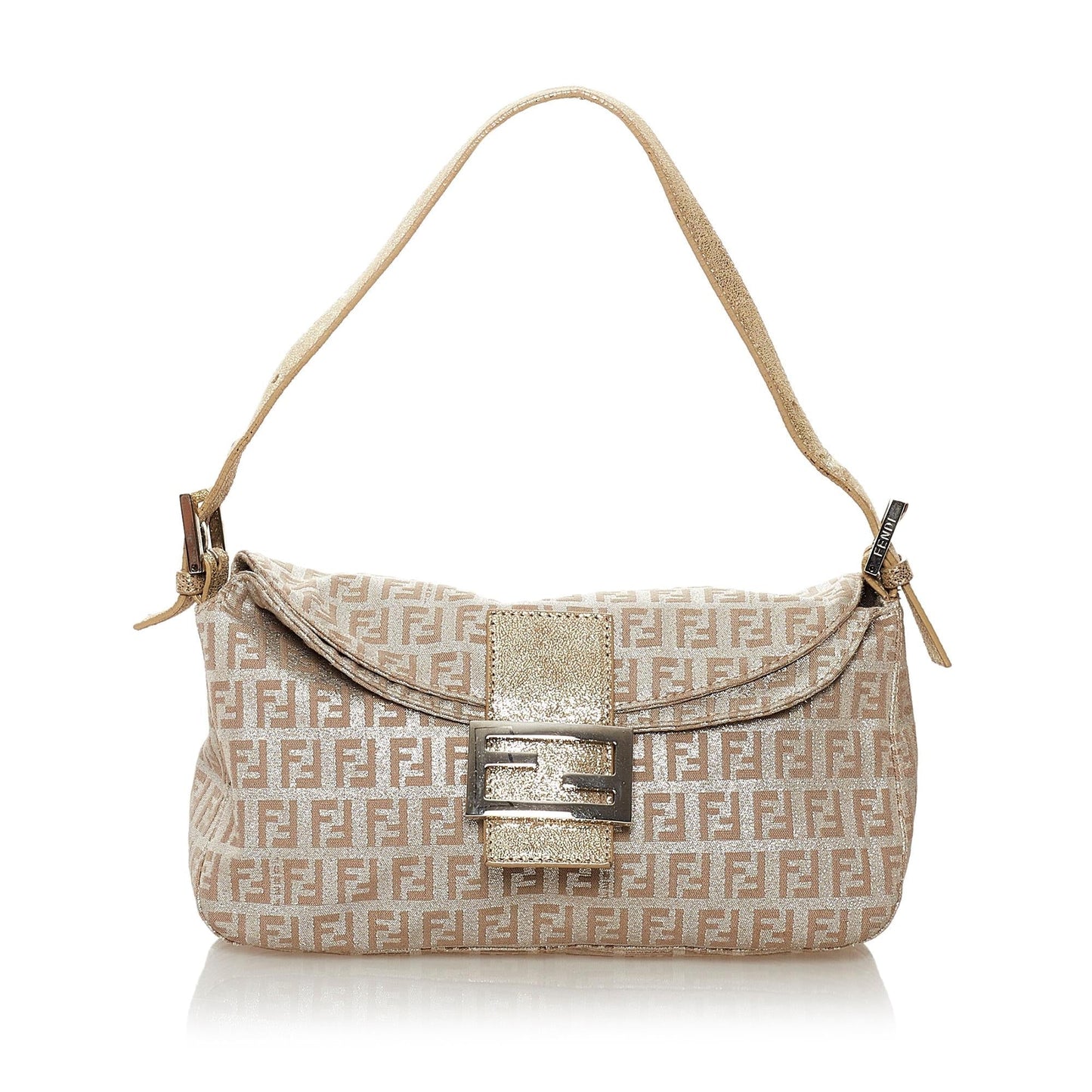 Fendi Zucchino Canvas Baguette