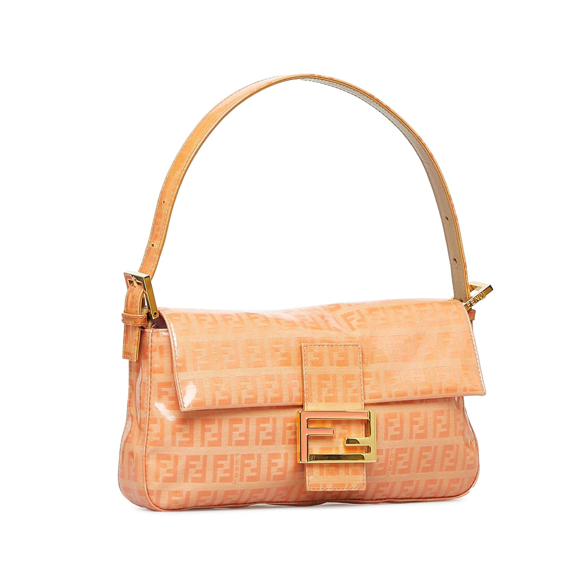 Fendi Zucchino Crystal Baguette