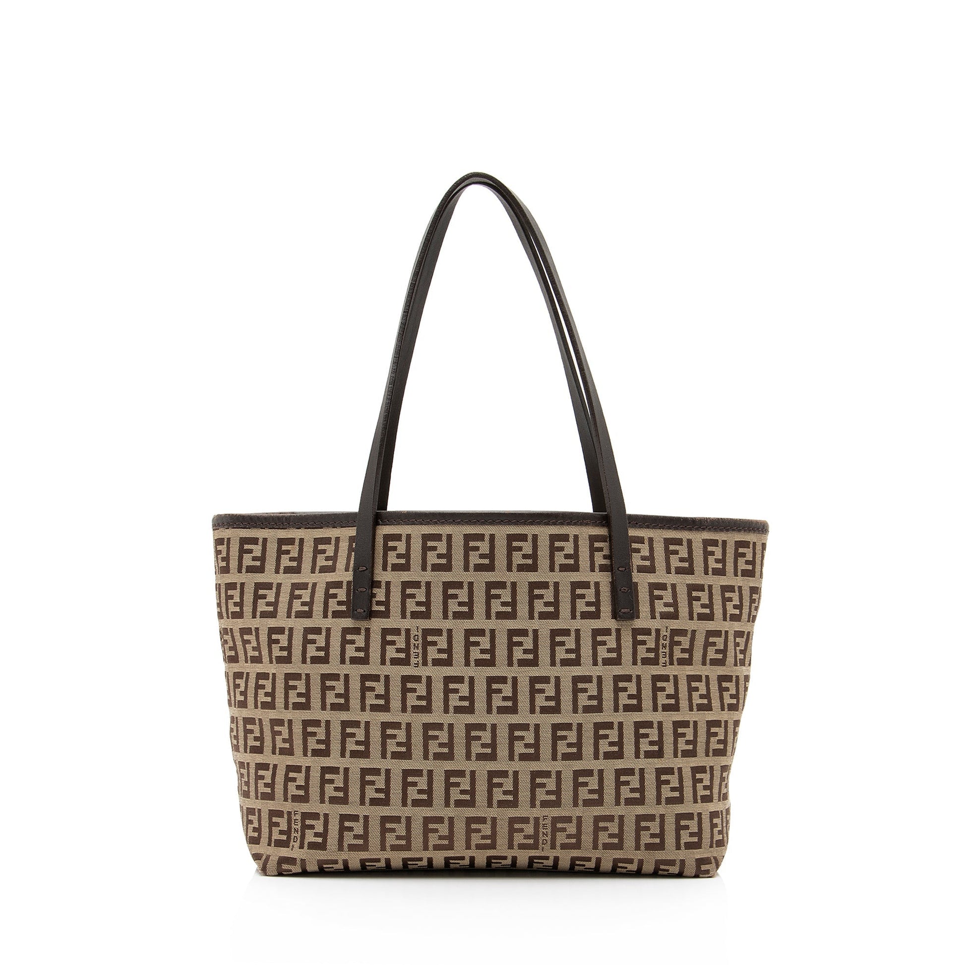 Fendi Zucchino Mini Roll Tote