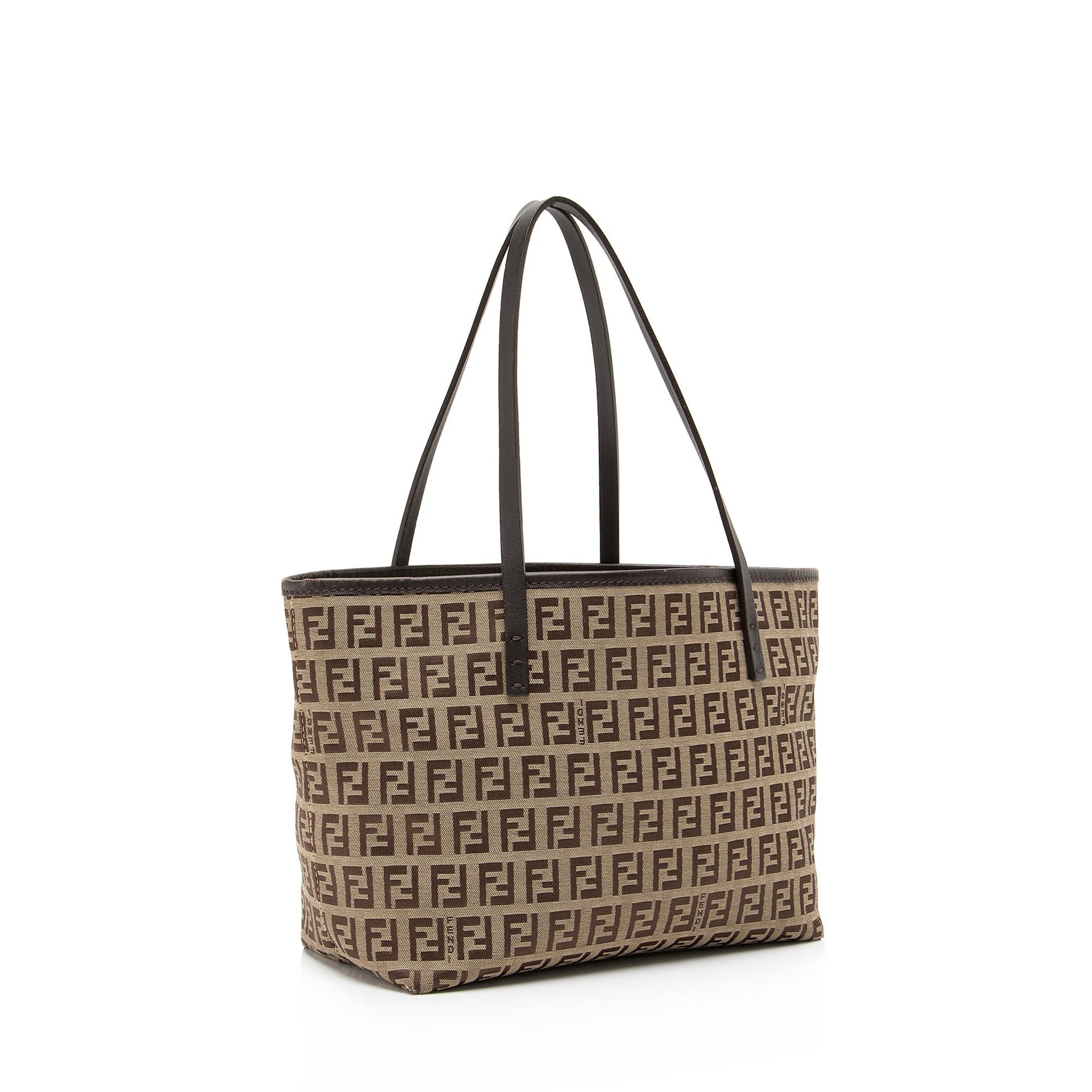 Fendi Zucchino Mini Roll Tote