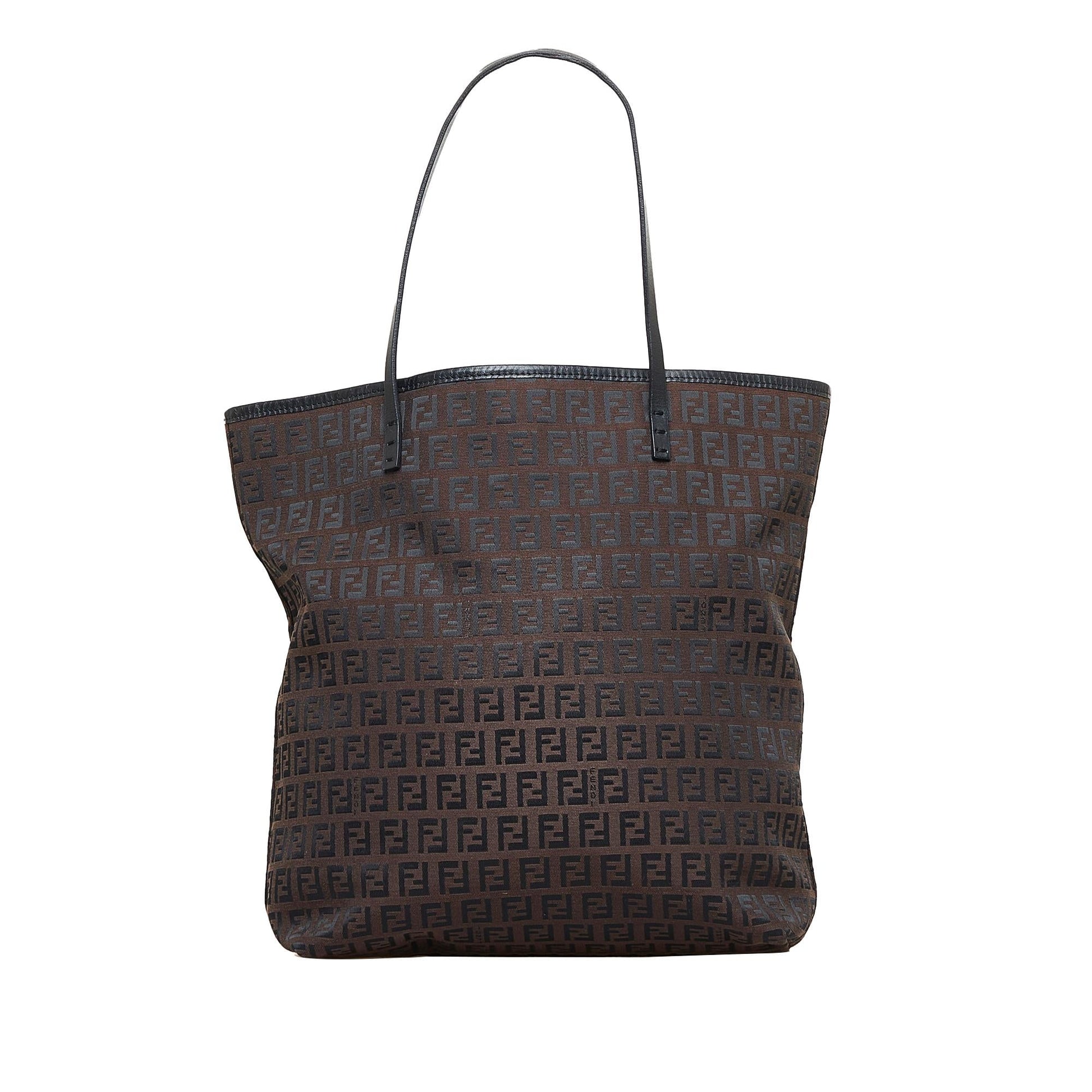 Fendi Zucchino Roll Tote Bag