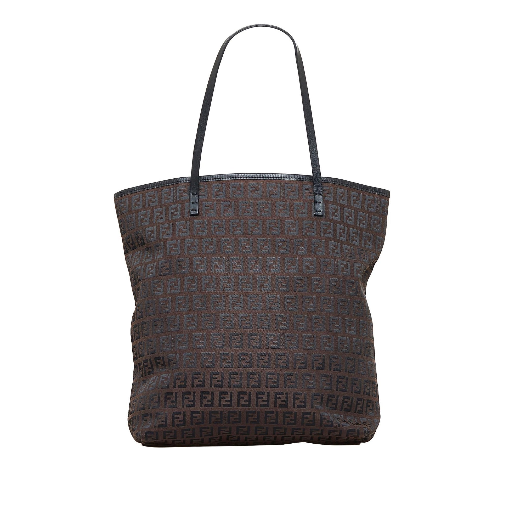 Fendi Zucchino Roll Tote Bag