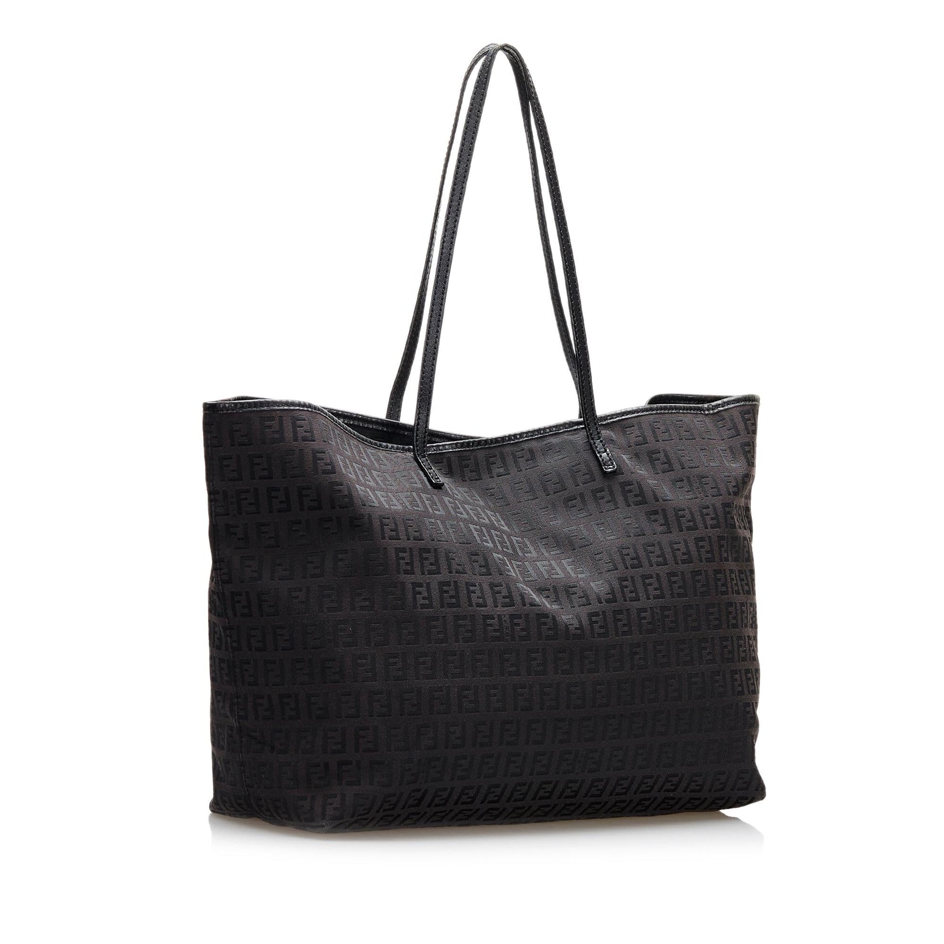 Fendi Zucchino Roll Tote