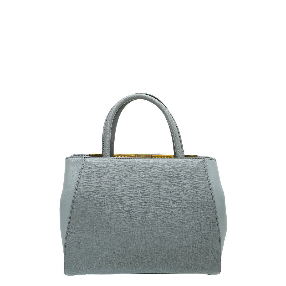 Fendi Grey 2Jours Petite Bag W/ N.G Initials
