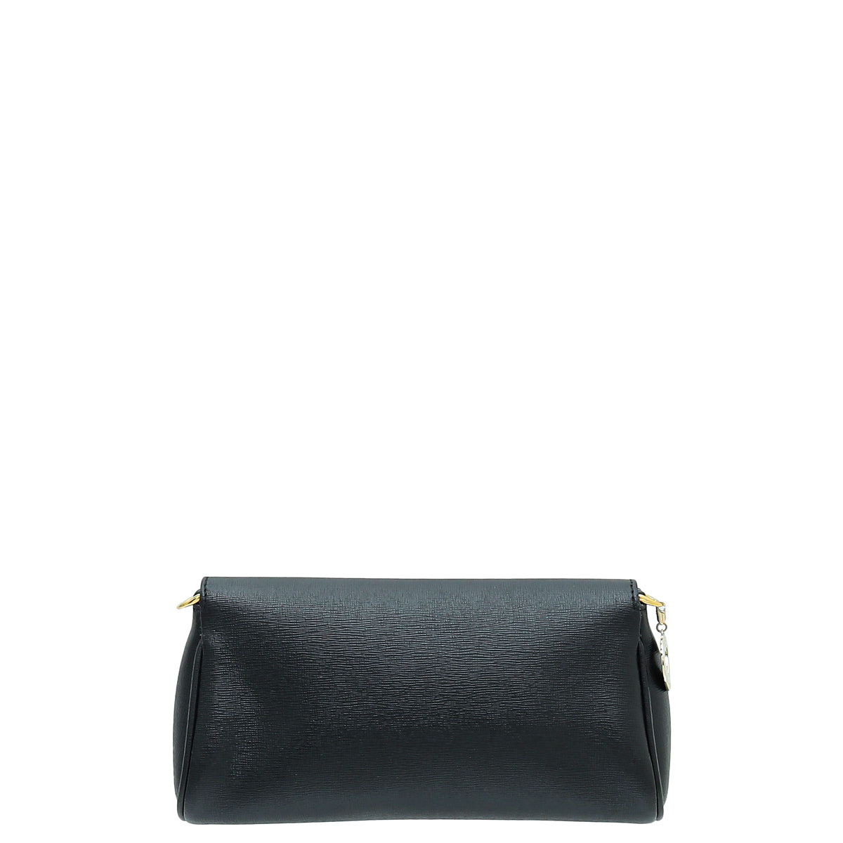 Fendi Black Crayons Pochette Bag W/ Charm