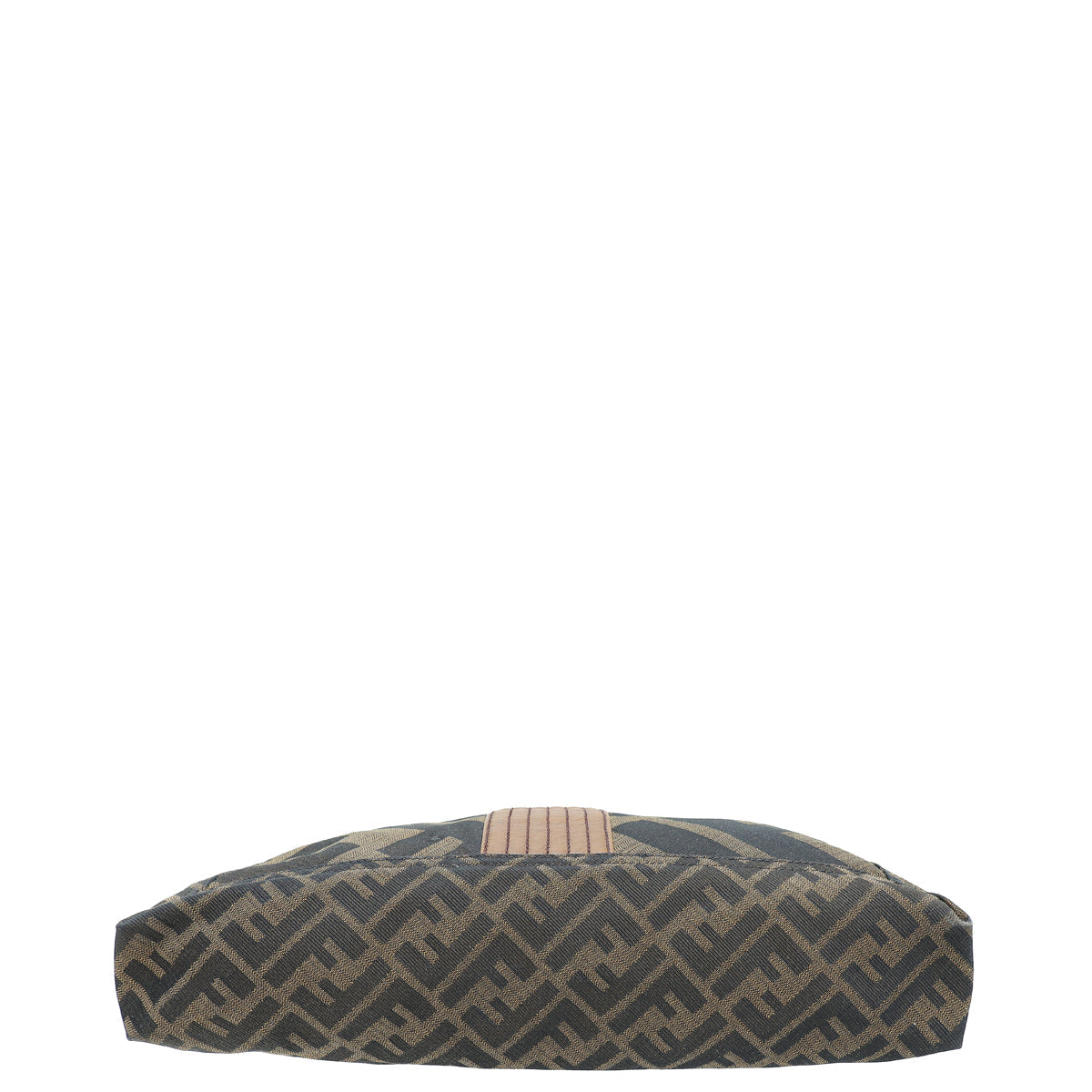 Fendi Tobacco Zucca Baguette Maxi Flap Shoulder Bag