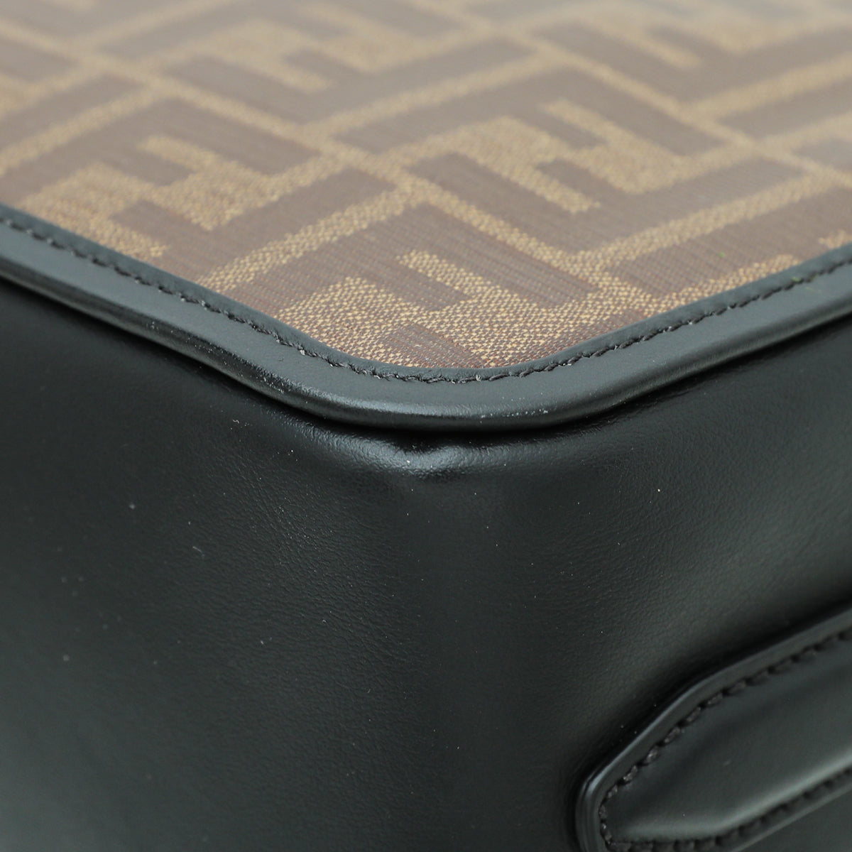 Fendi Bicolor FF Stamp Patch Camera Bag