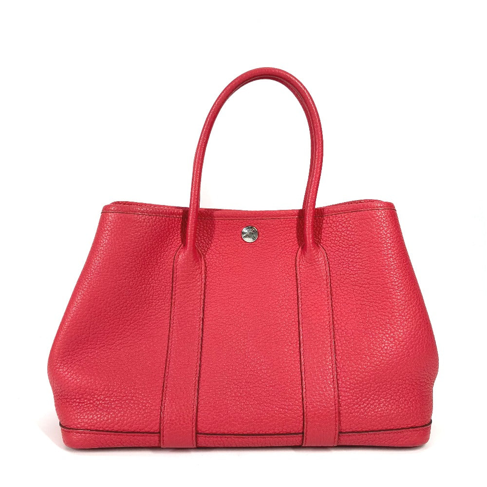 HERMES Handbag Negonda Pink type Garden party TPM Women